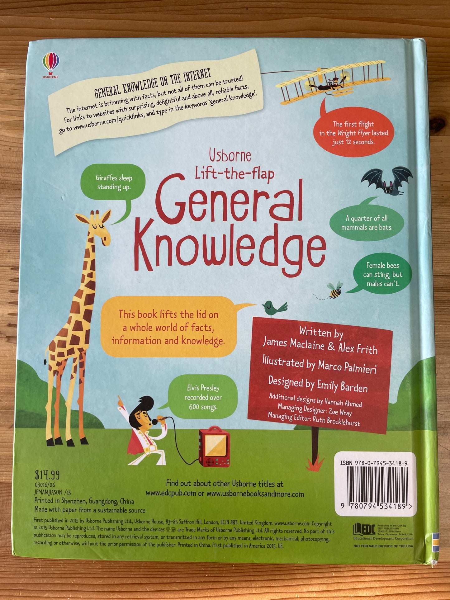 General Knowledge, an Usborne Lift-the-flap book