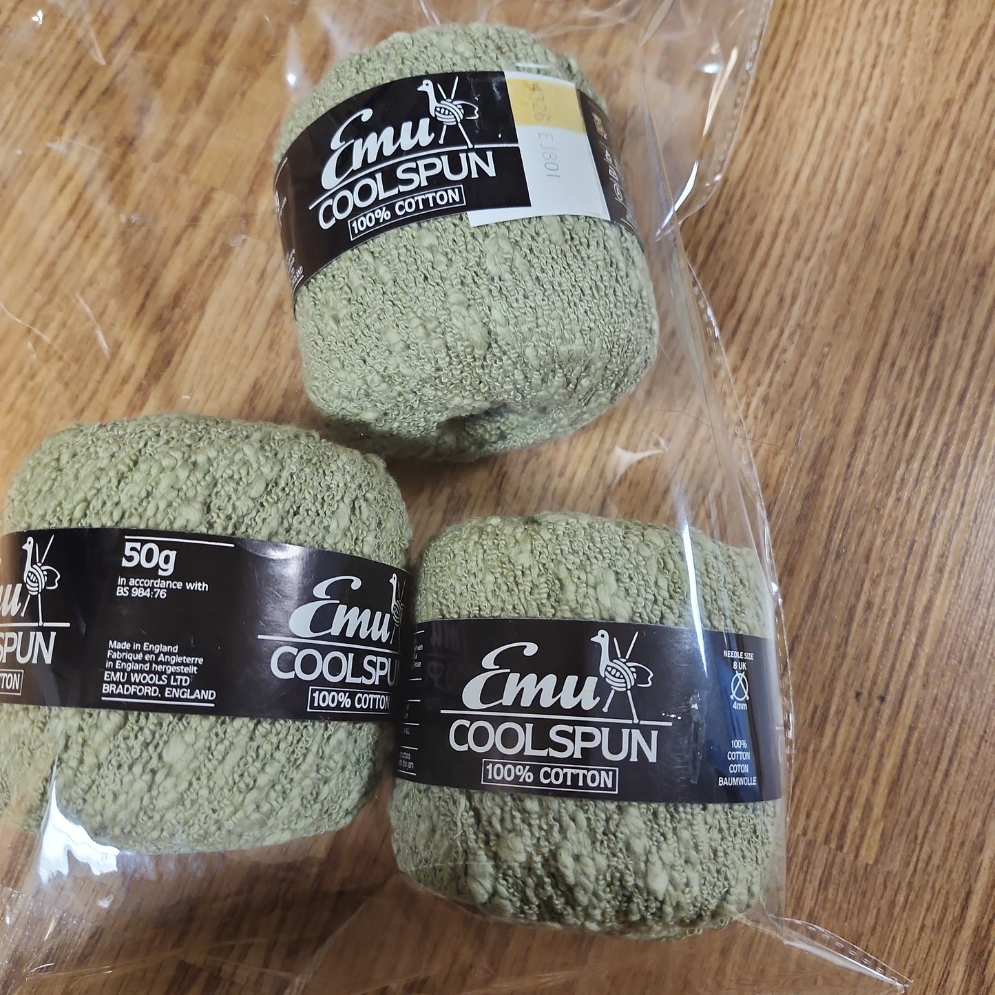 Emu Coolspun (lot of 3) - Sage Green