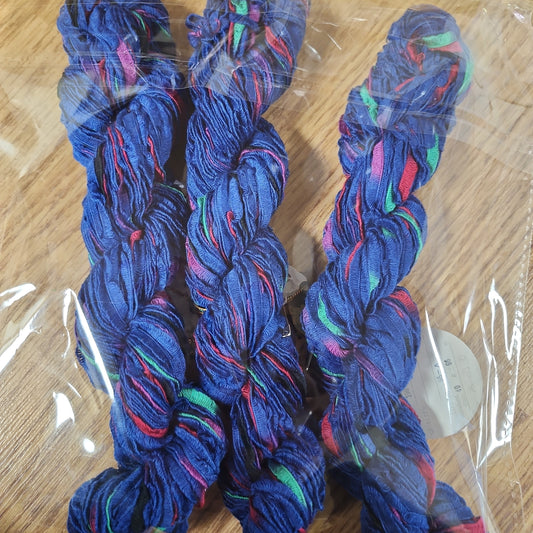 Noro Wakaba Ribbon Yarn (Lot of 3) - Blue