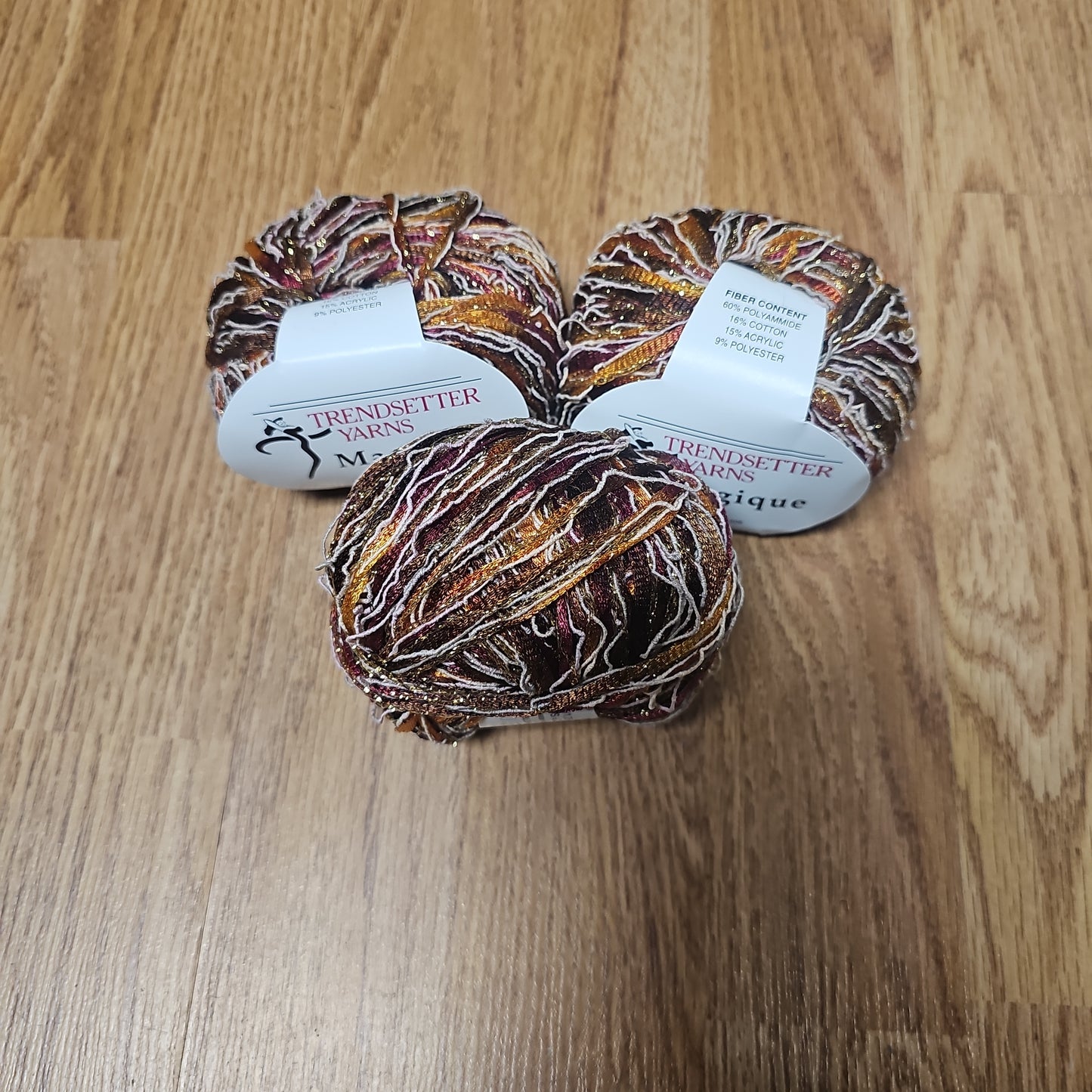 Trendsetter Yarns Magique Copper/Rust/Brown Yarn