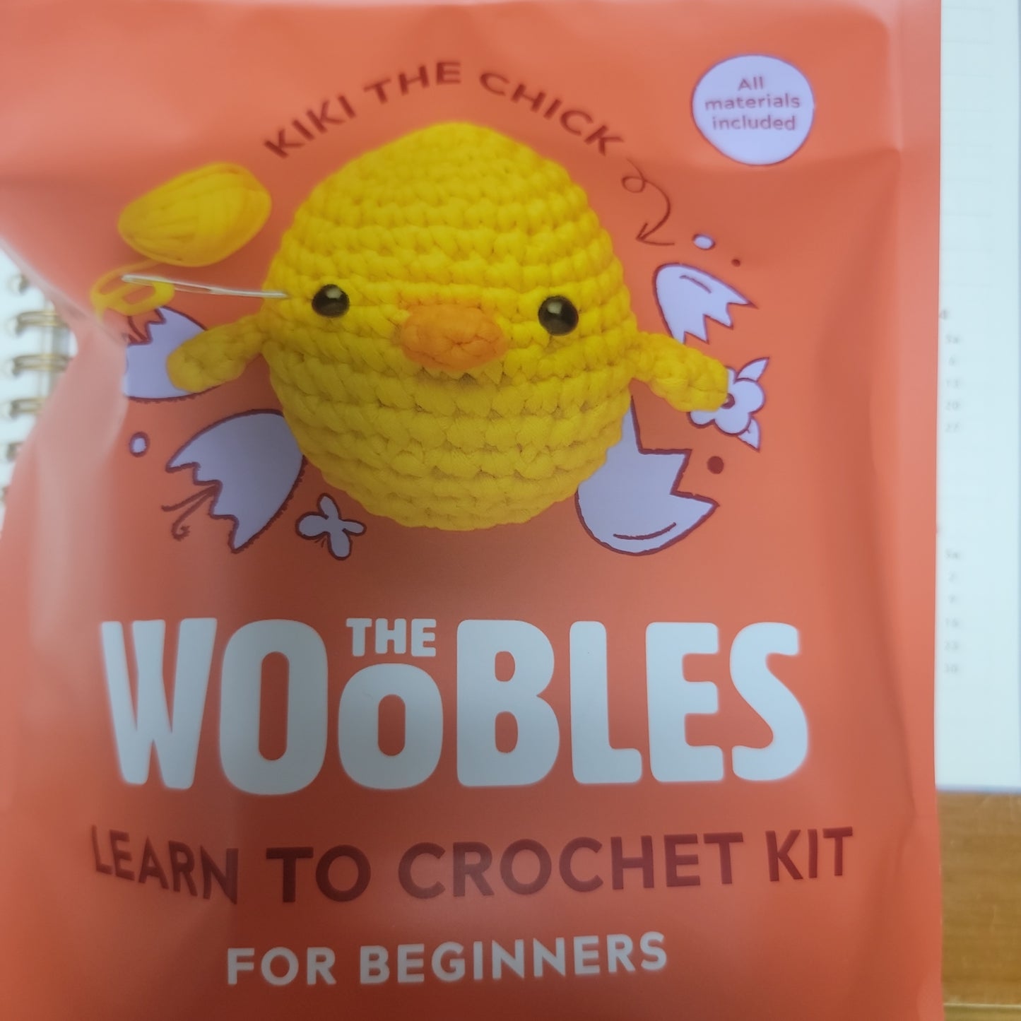 The Woobles - Kiki the Chick Beginner Crochet Kit