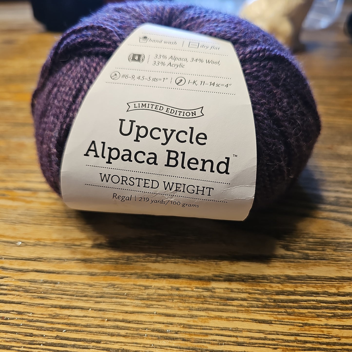 Knit Picks Upcycle Alpaca Yarn Regal