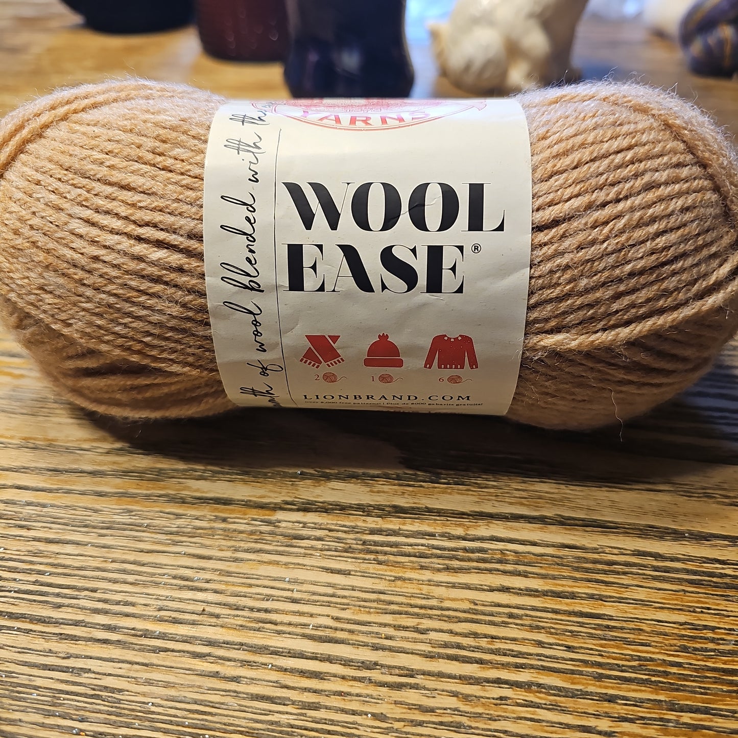 Lion Brand Wool Ease Yarn Canyon Sunset