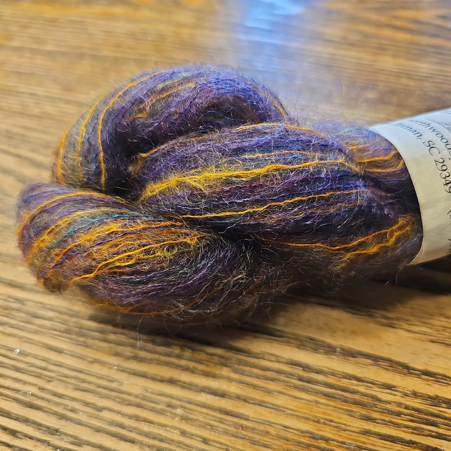 North Woods Farm Yarn Purple Multi