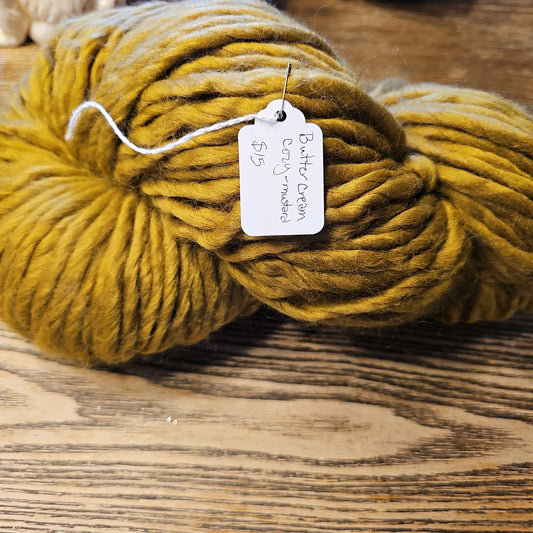 Buttercream Cozy Mustard Yarn Unlabled