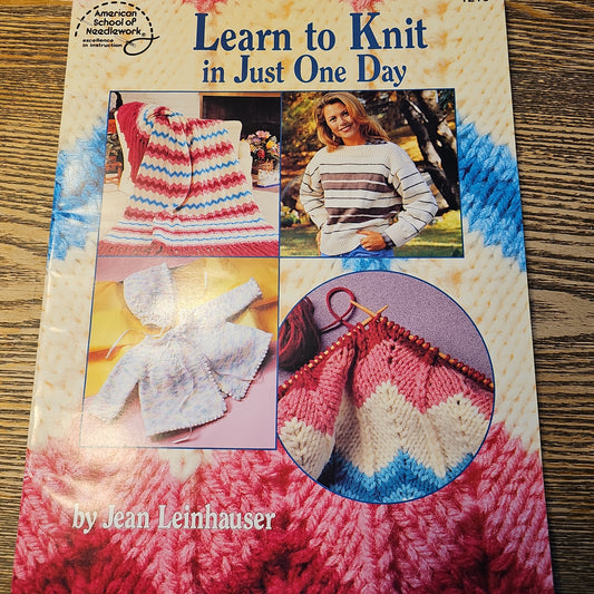 Learn To Knit In Just One Day