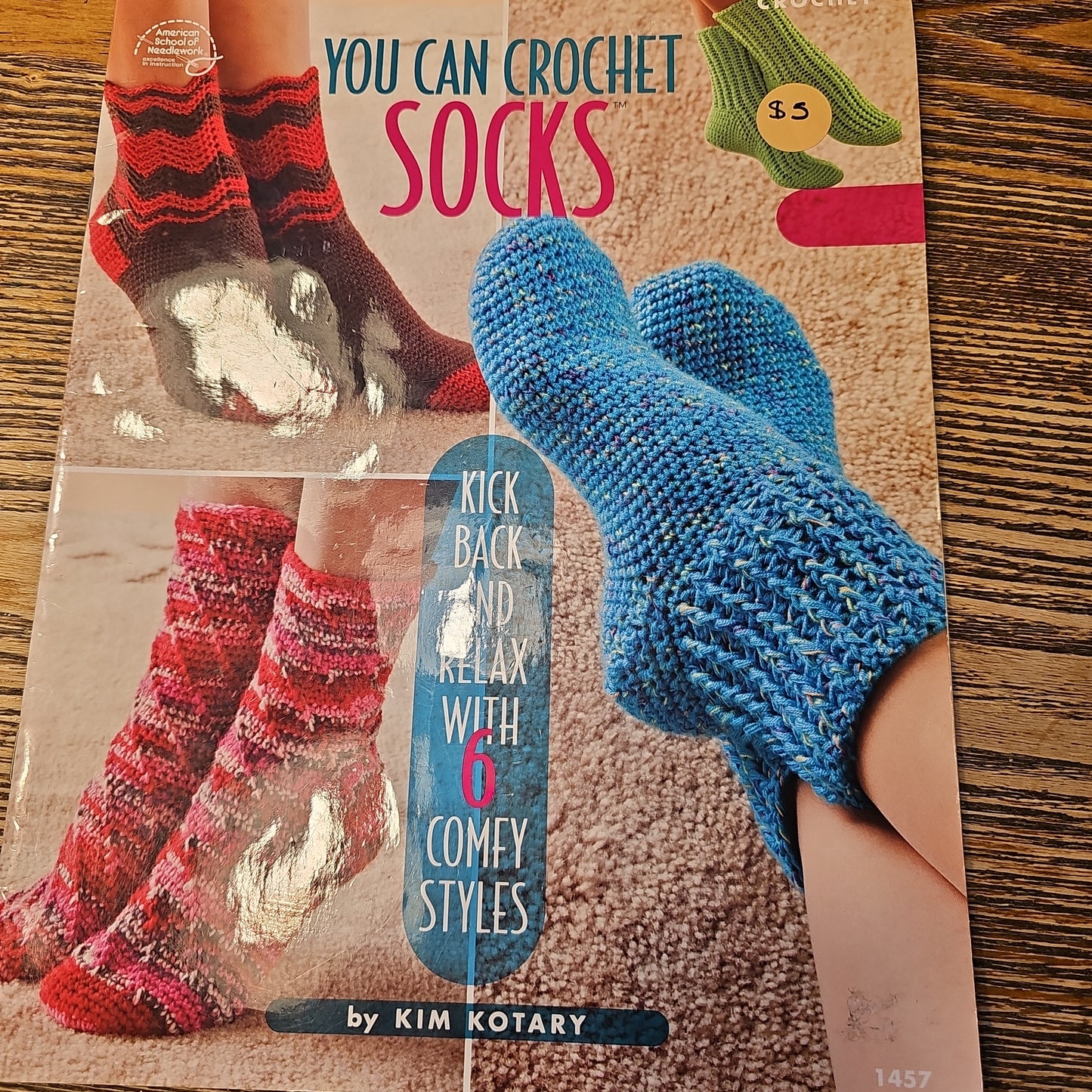 You Can Crochet Socks Pattern Book