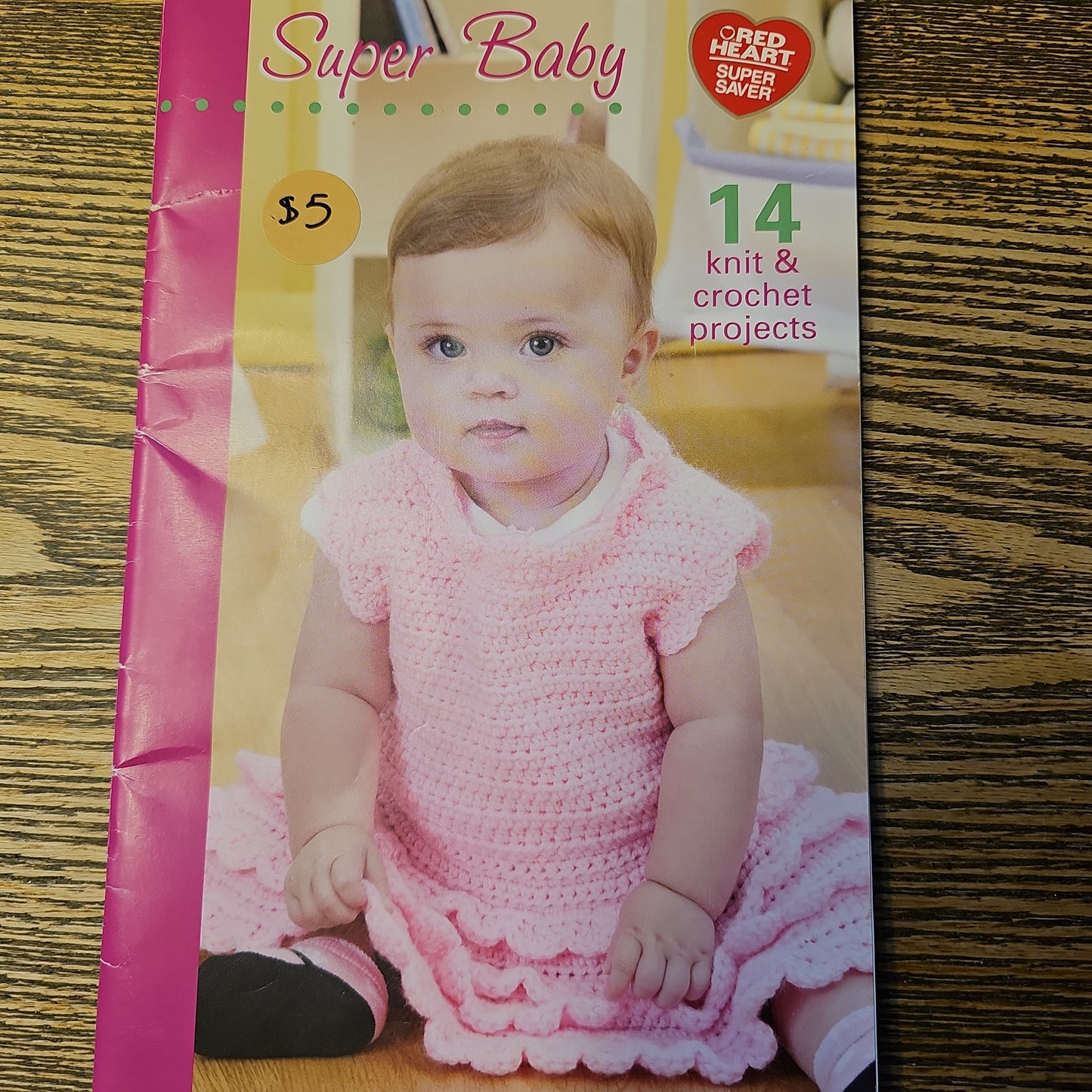 Red Heart Super Baby Crochet/Knitting Book