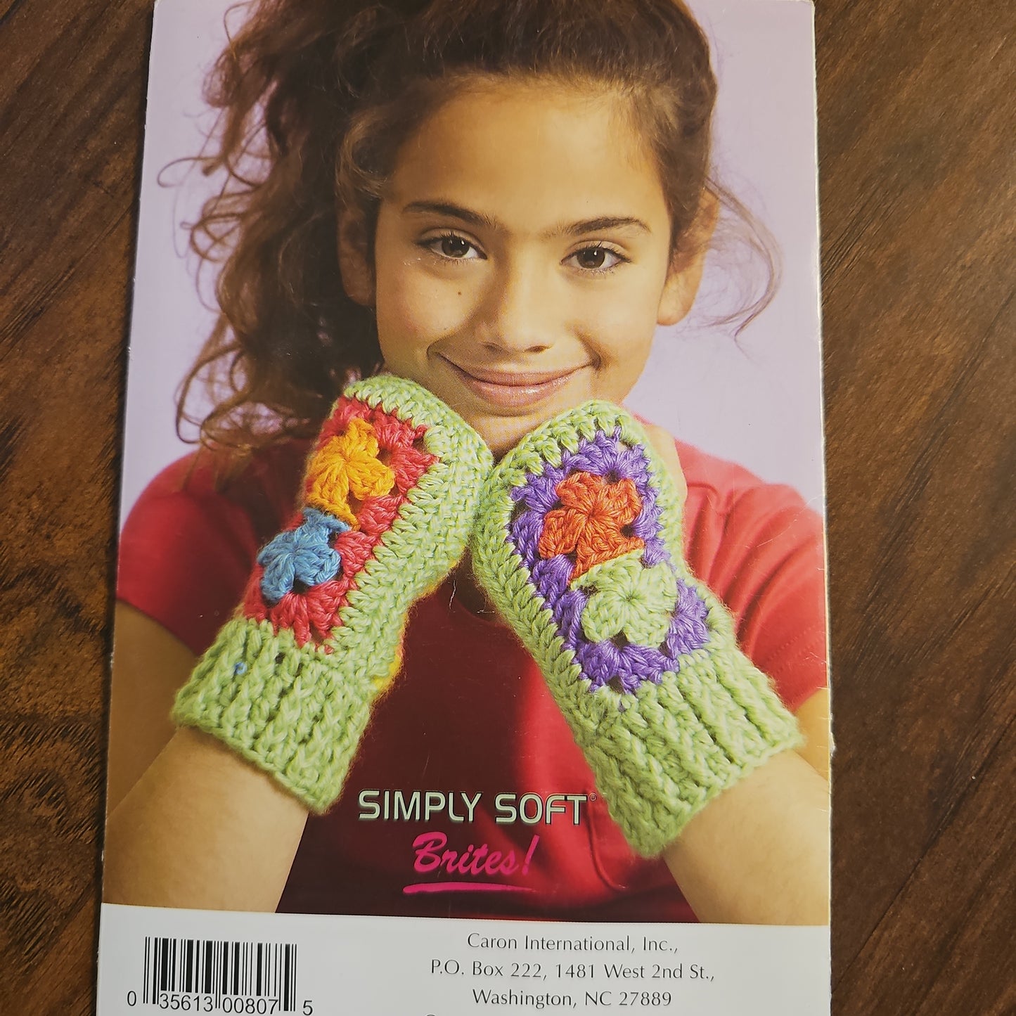 Caron Crochet Designs Simply Soft Brites Crochet Pattern Book