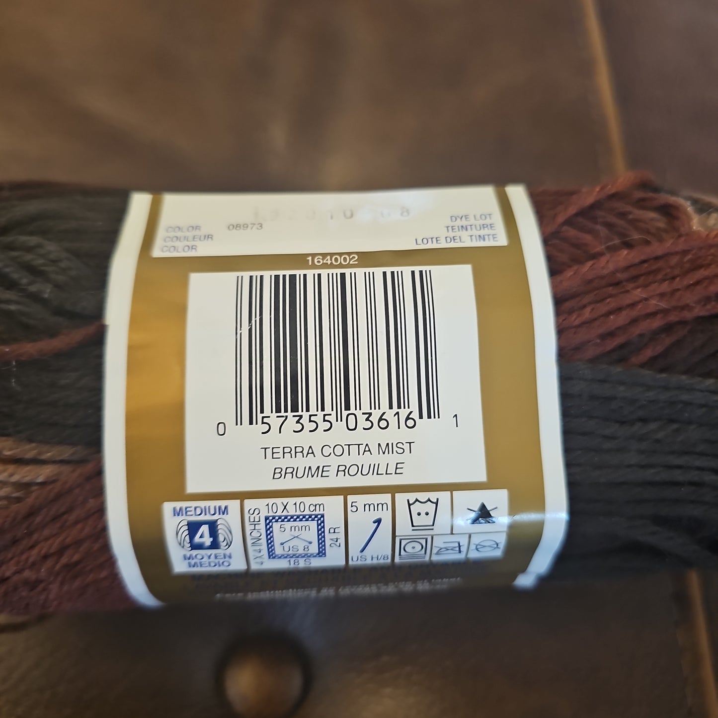 Bernat Berella Terra Cotta Mist Yarn