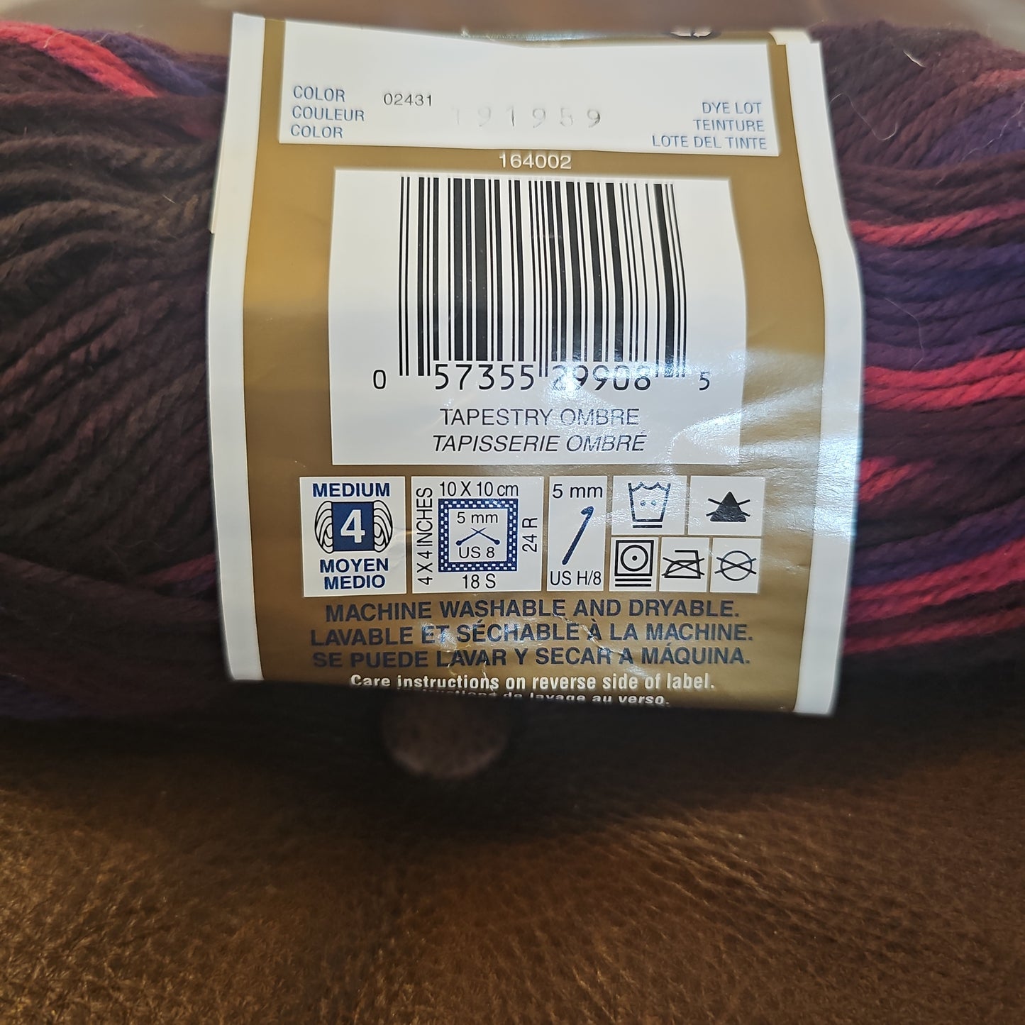 Bernat Berella Tapestry Ombre Yarn