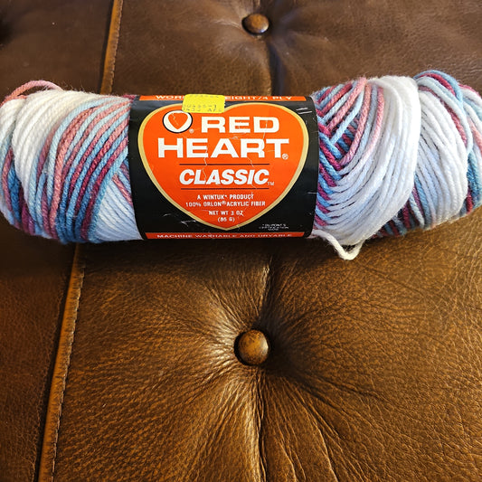 Vintage Red Heart Classic Wedgewoods Yarn