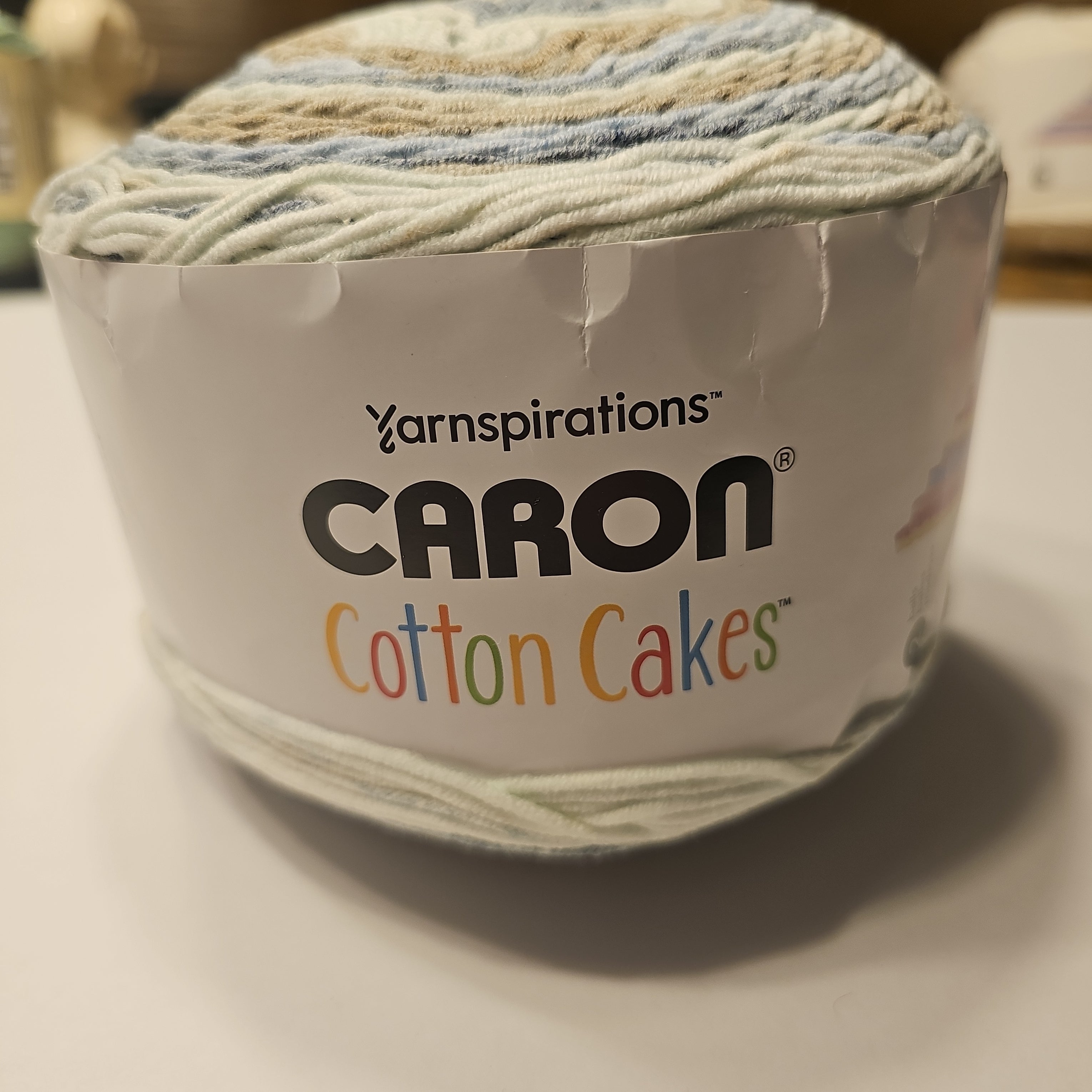 9 caron cotton selling cakes nested blues”