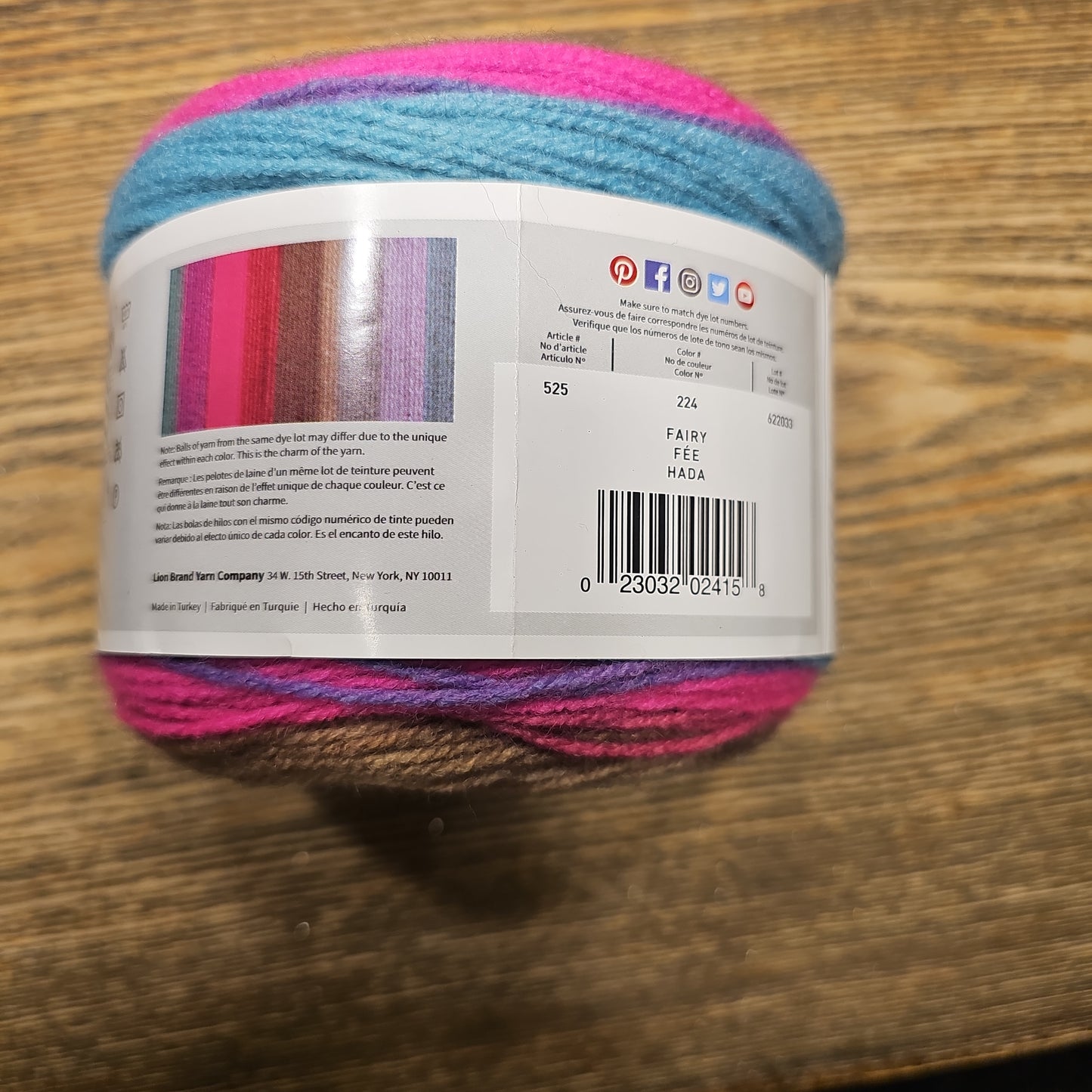 Lion Brand Mandala Fairy Yarn