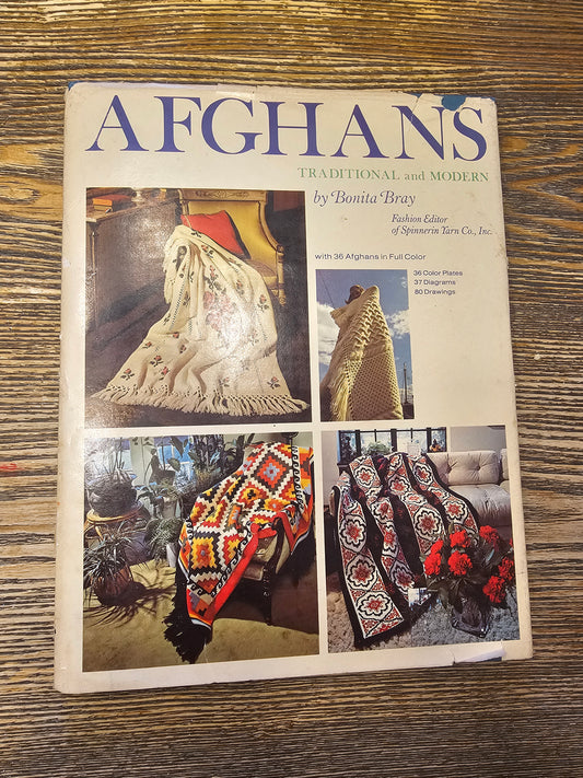 Vintage Afghan Pattern Book
