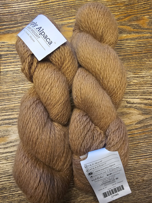 Knit Picks Simply Alpaca Caramel Yarn