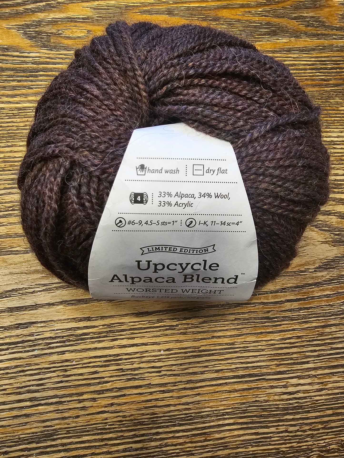 Knit Picks Upcycle Alpaca Blend Yarn Buckeye