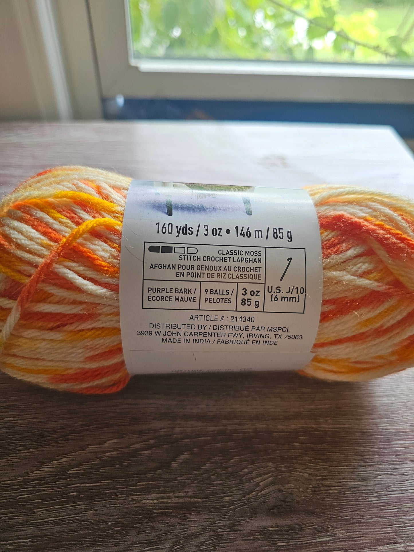 Loops & Threads Impeccable Speckle "Hot Sunshine"