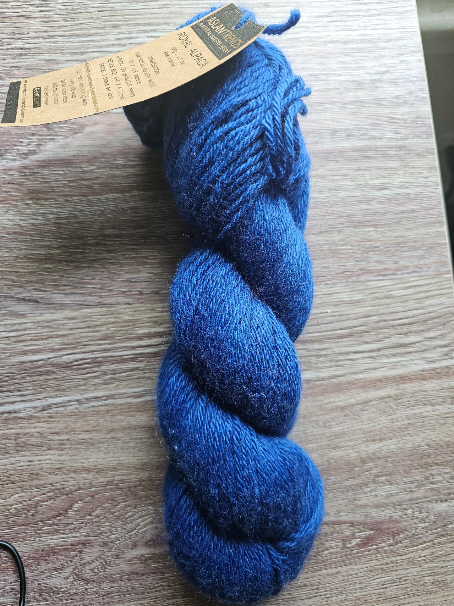 Aslan Trends Royal Alpaca Yarn "Ocean"