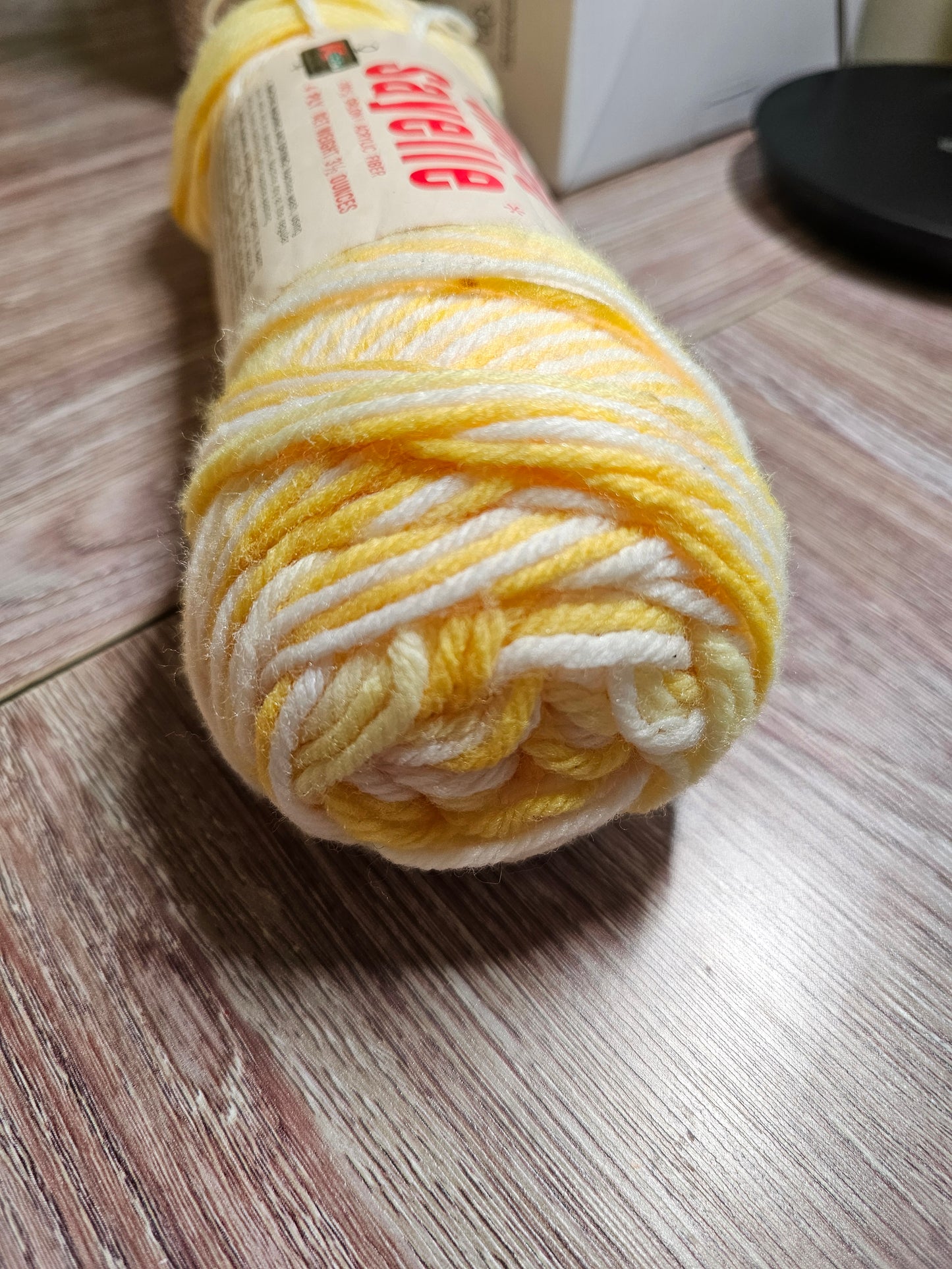 *Vintage* Sayelle Ombre "Lemon Ice" Yarn Lot of 3