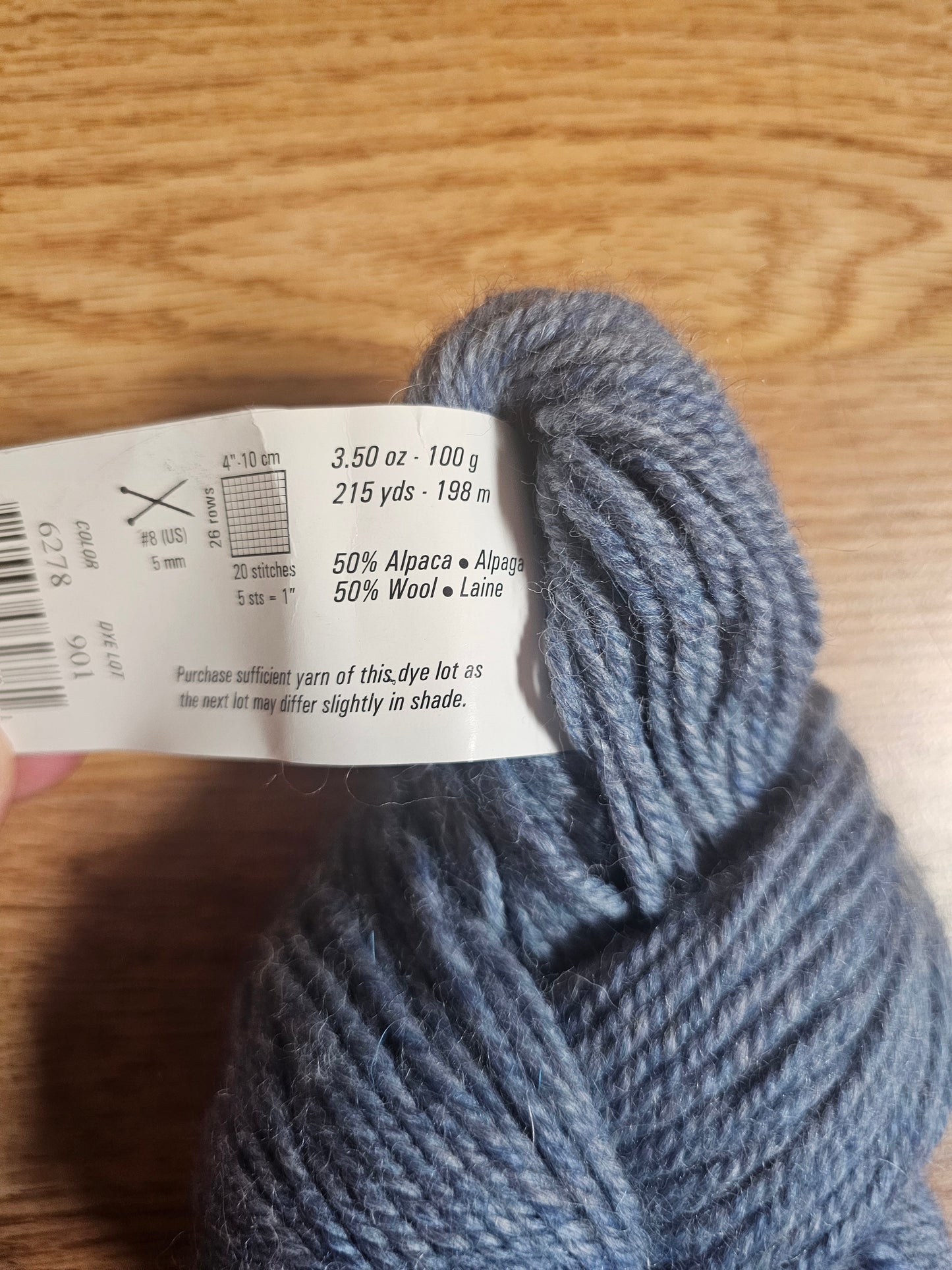 Berroco Ultra Alpaca Dusty Blue Yarn