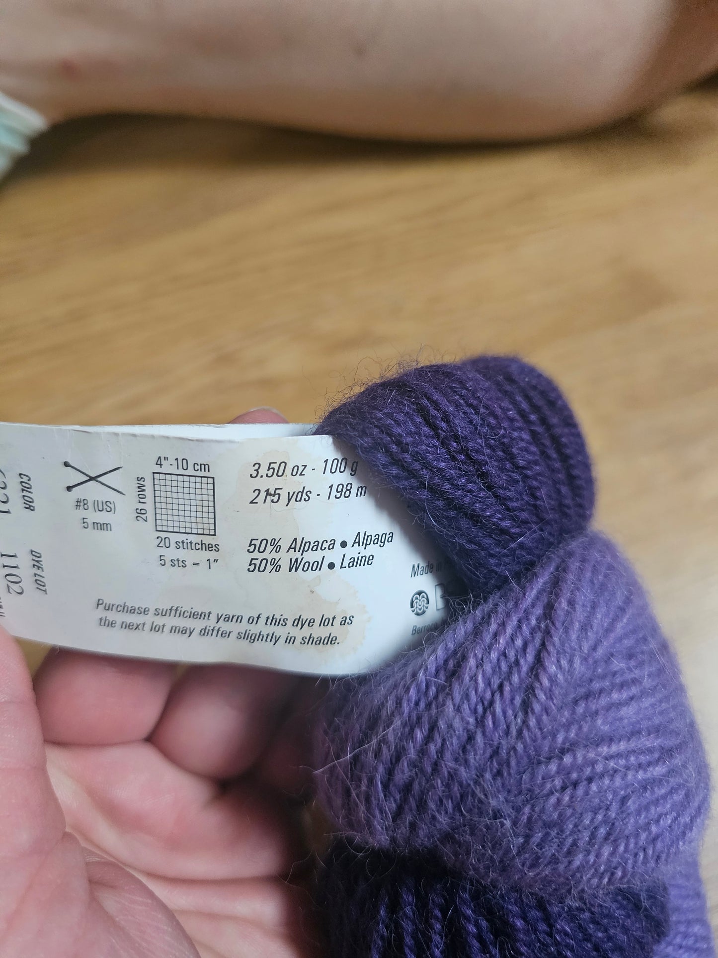 Berroco Ultra Alpaca Tonal Deep Purple/Light Purple Yarn