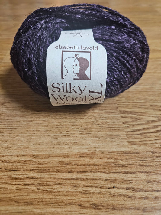 Elsebeth Lavold Silky Wool XL Eggplant Purple