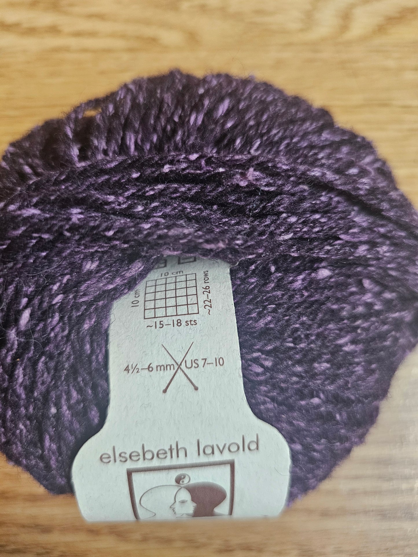 Elsebeth Lavold Silky Wool XL Eggplant Purple