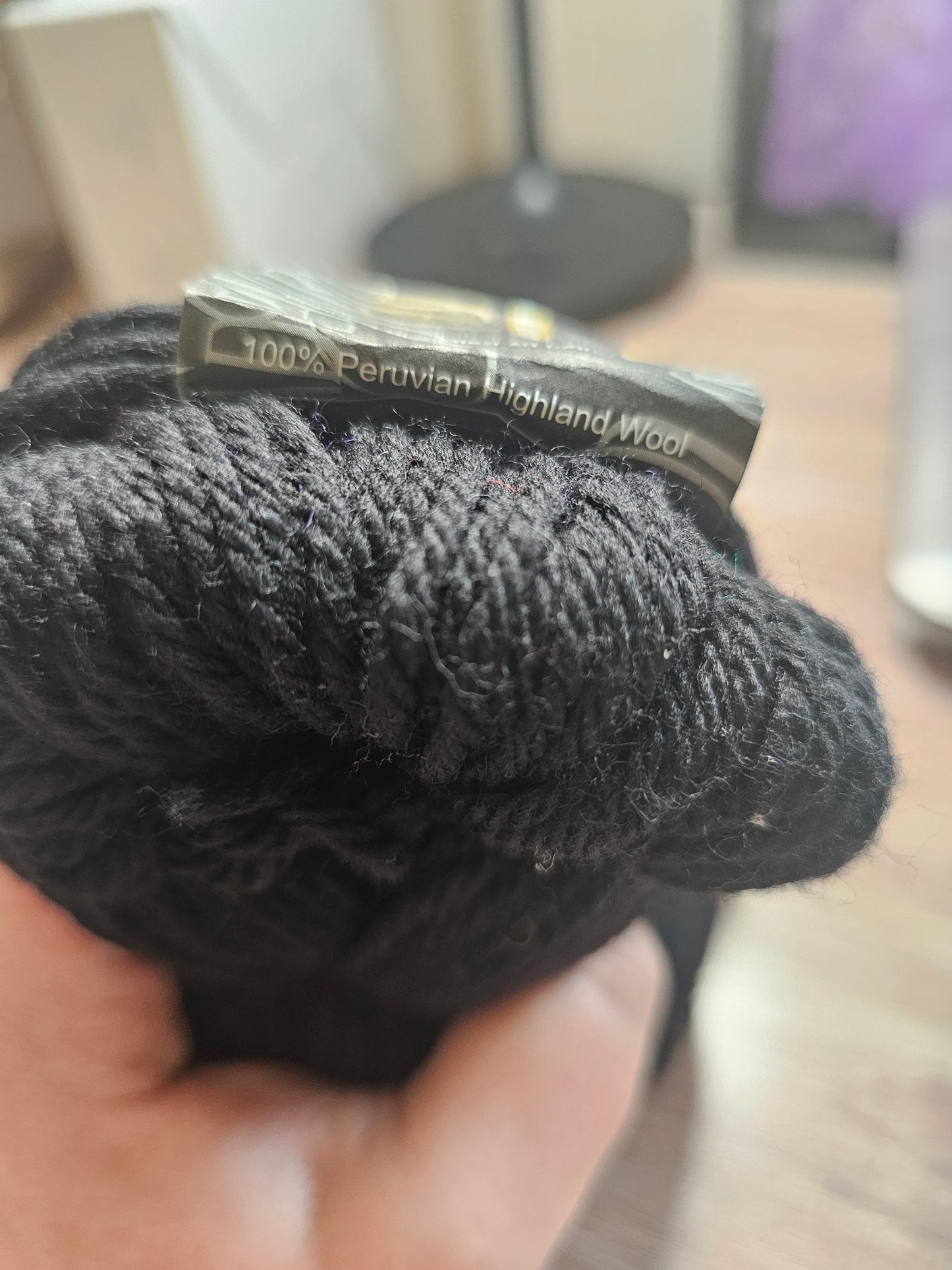 Cascade 220 100%Peruvian Highland Wool Black Yarn