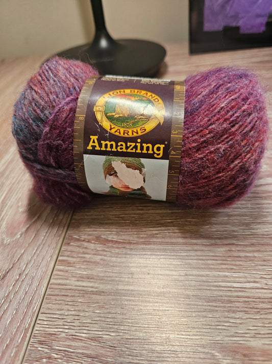 *Discontinued* Lion Brand Amazing "Glacier Bay" Yarn