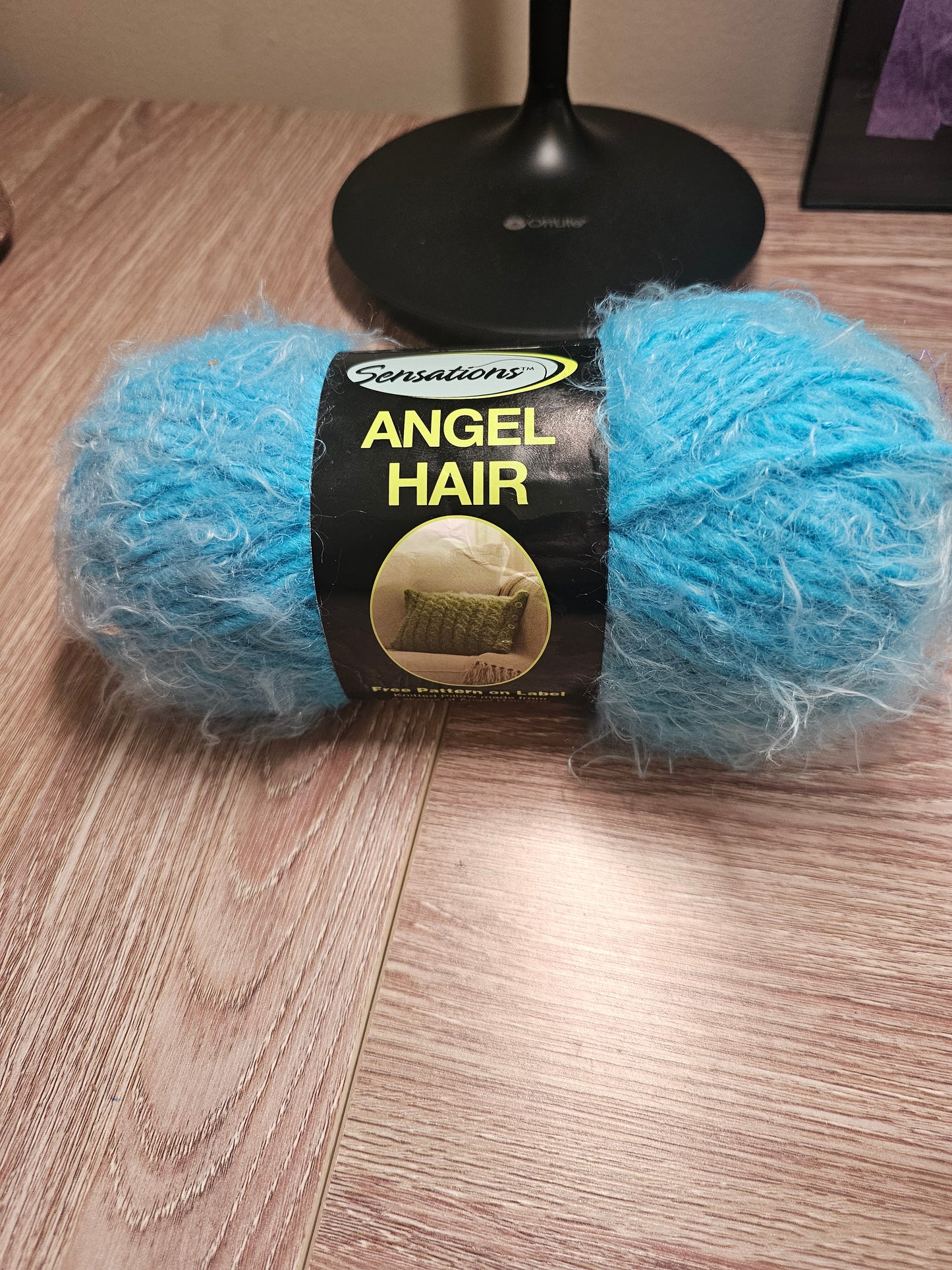 *Discontinued* Sensations Angel Hair Yarn Teal Blue