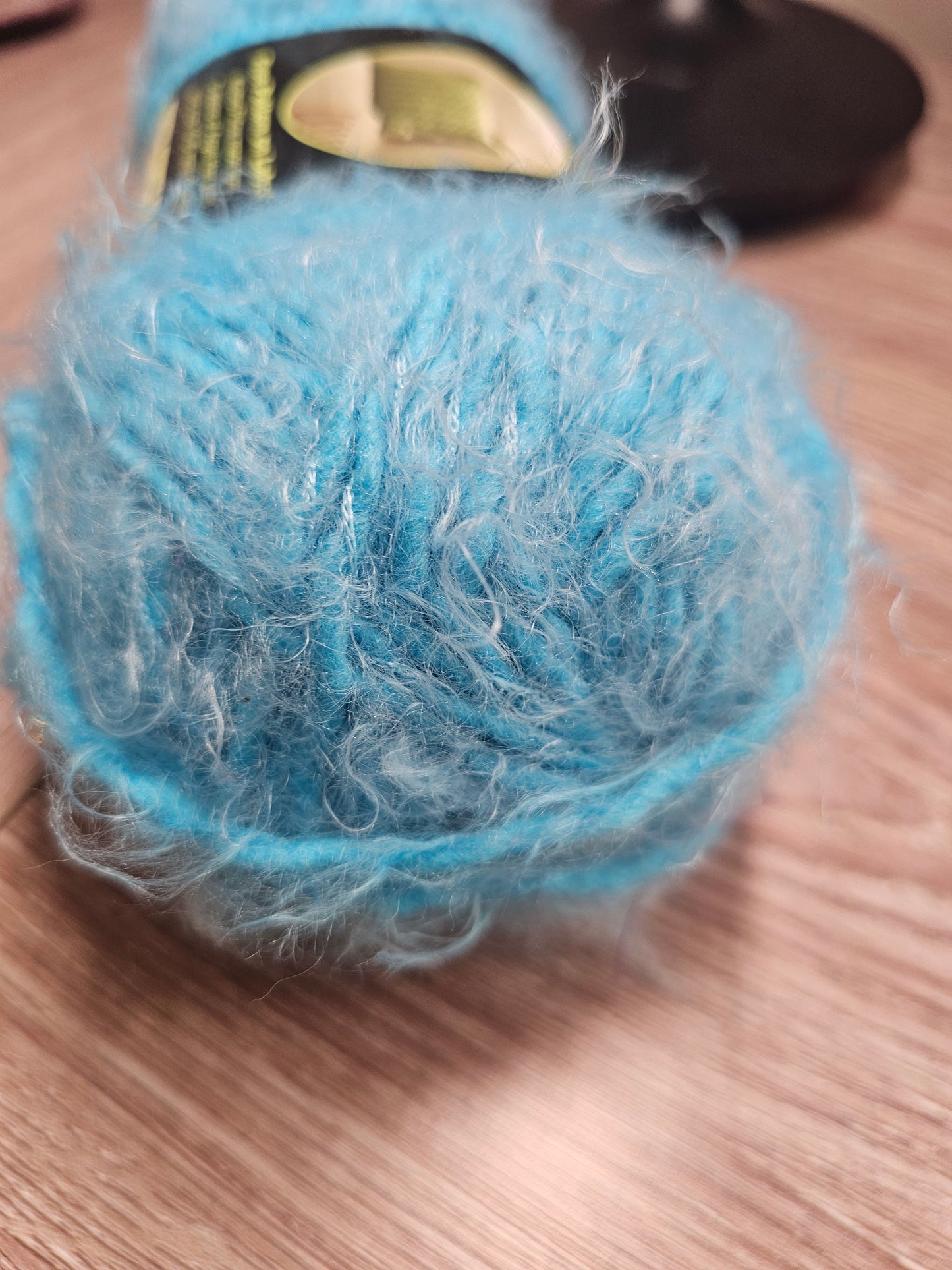 *Discontinued* Sensations Angel Hair Yarn Teal Blue