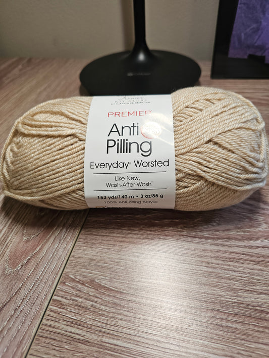 Premier Anti Pilling Worsted "Biscotti" Yarn