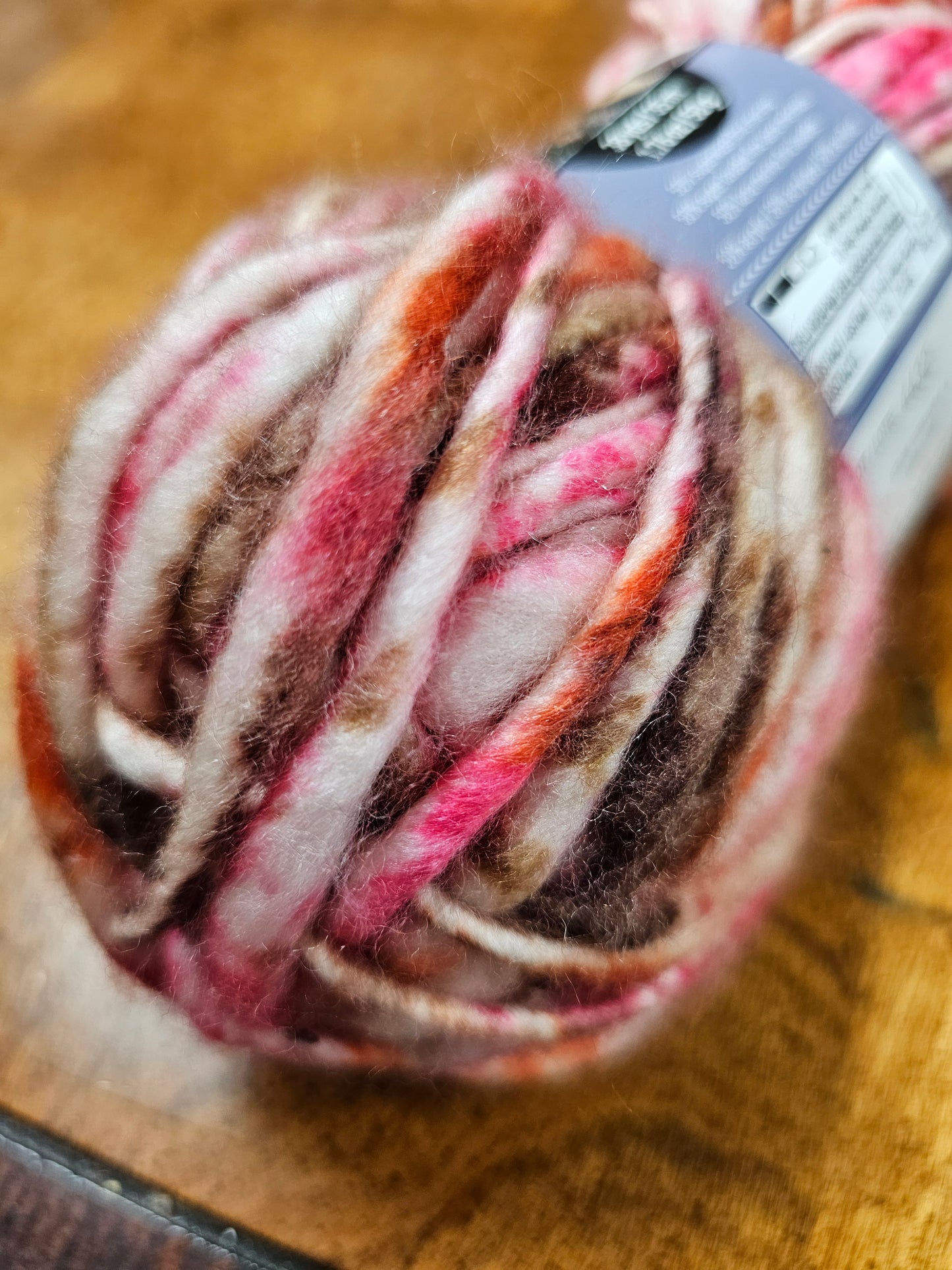 *Discontinued* Loops and Threads Brushstrokes Superwash Merino Blend "Lava" Yarn