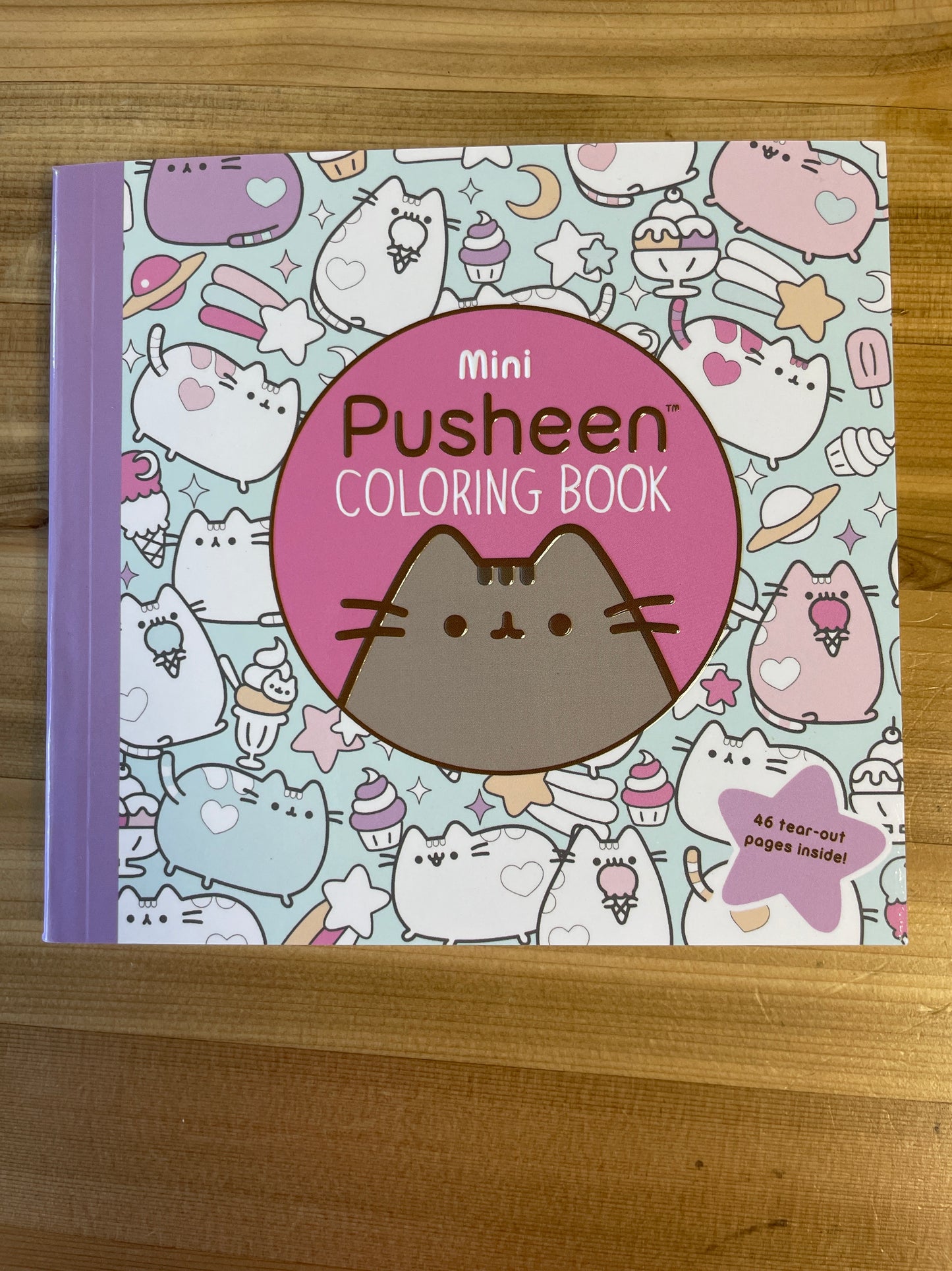 Mini Pusheen Coloring Book