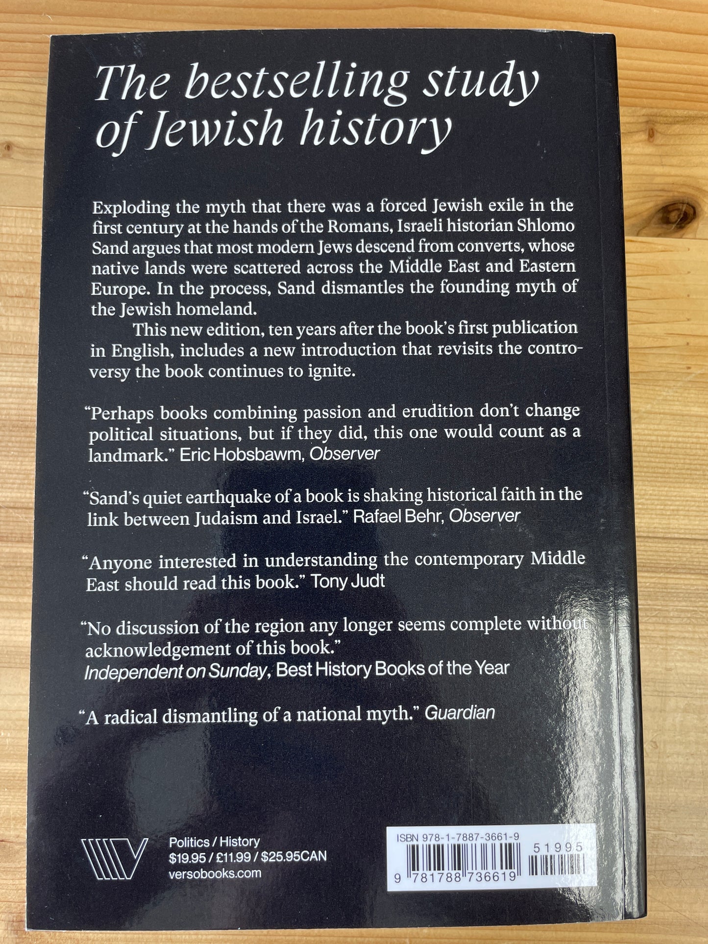 Invention of the Jewish People, The by Shlomo Sand