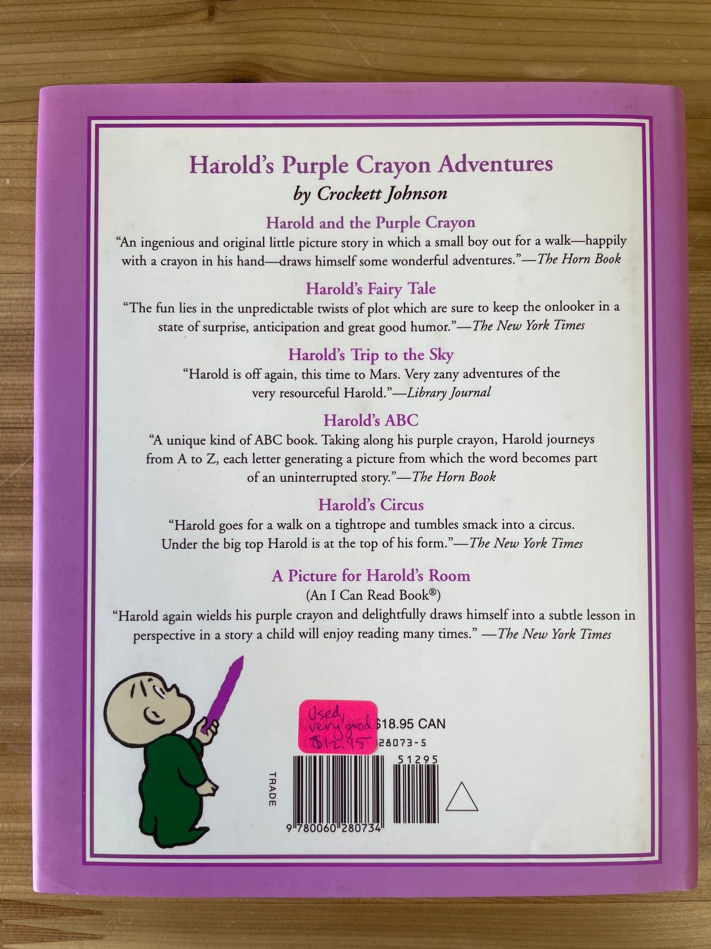 Harold at the North Pole by Crockett Johnson (Harold and the Purple Crayon series)