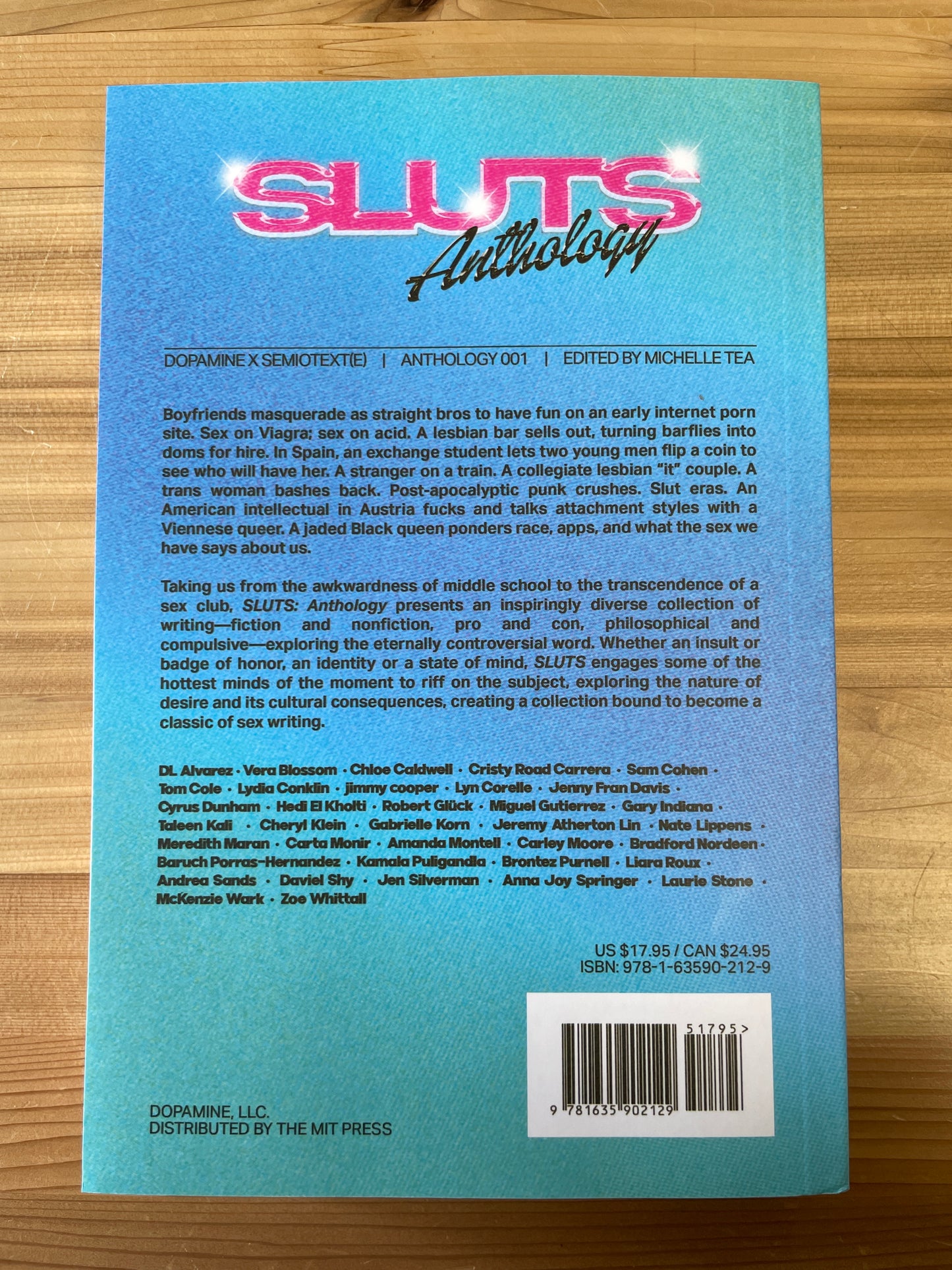 Sluts Anthology edited by Michelle Tea (PRH)