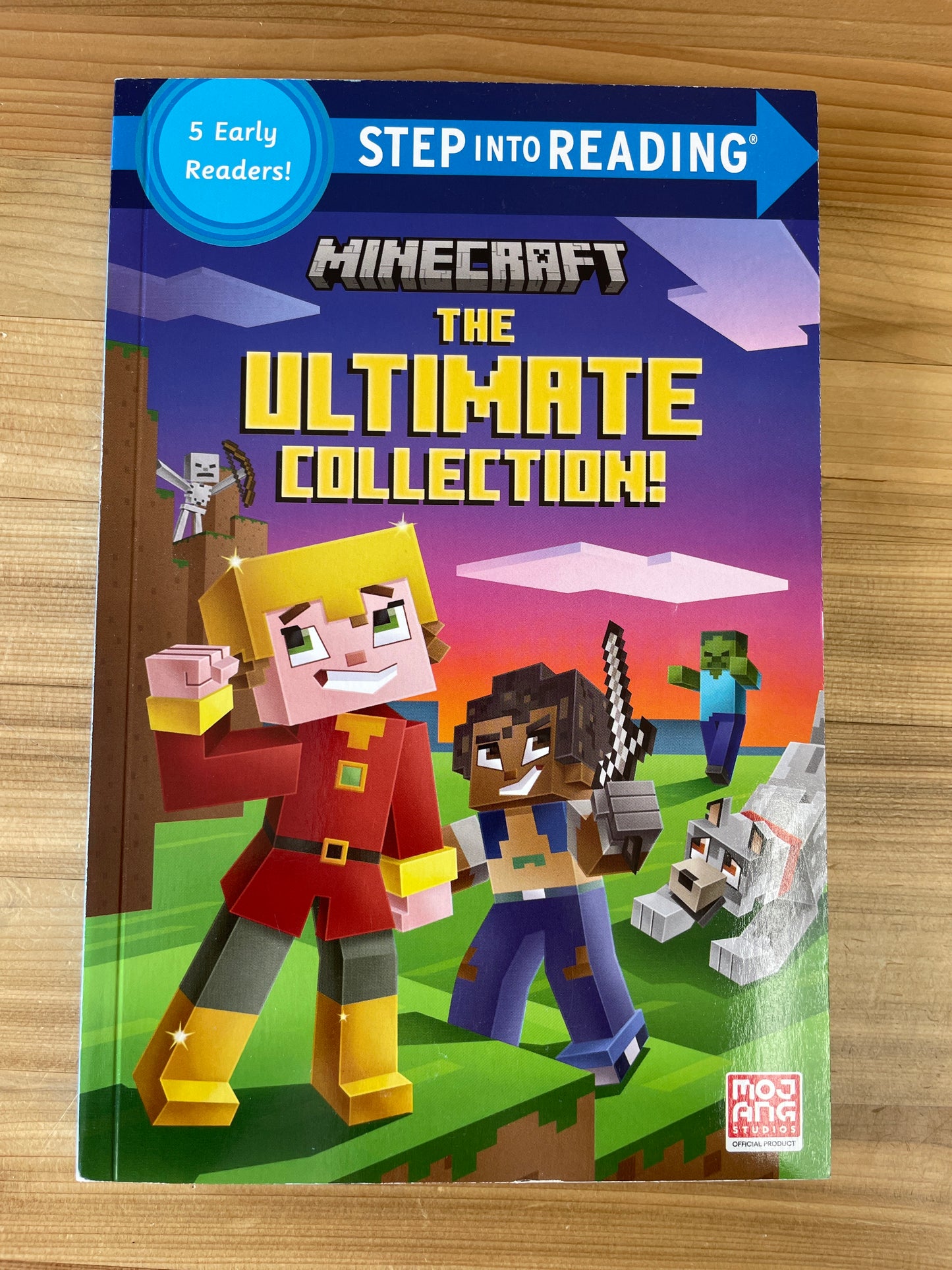 Minecraft the Ultimate Collection! 5 Early Readers, step into reading: step 3