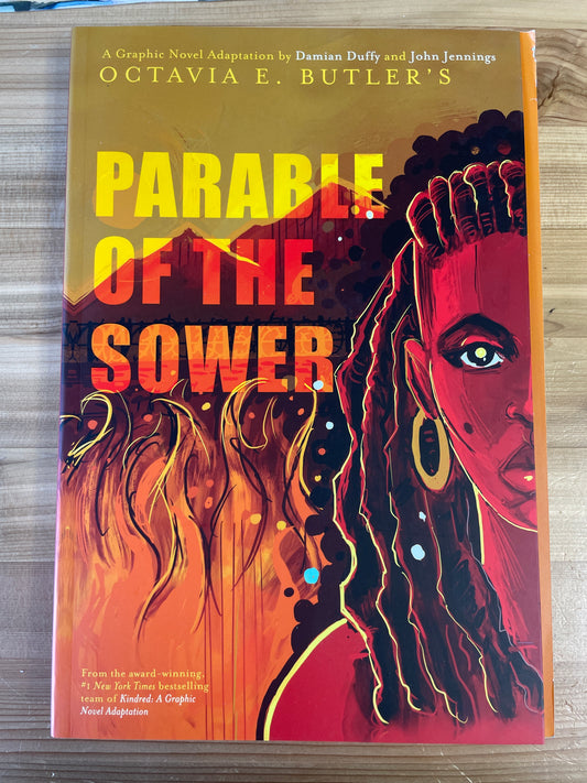 Octavia Butler's Parable of the Sower, a graphic novel adaptation by Damian Duffy and John Jennings