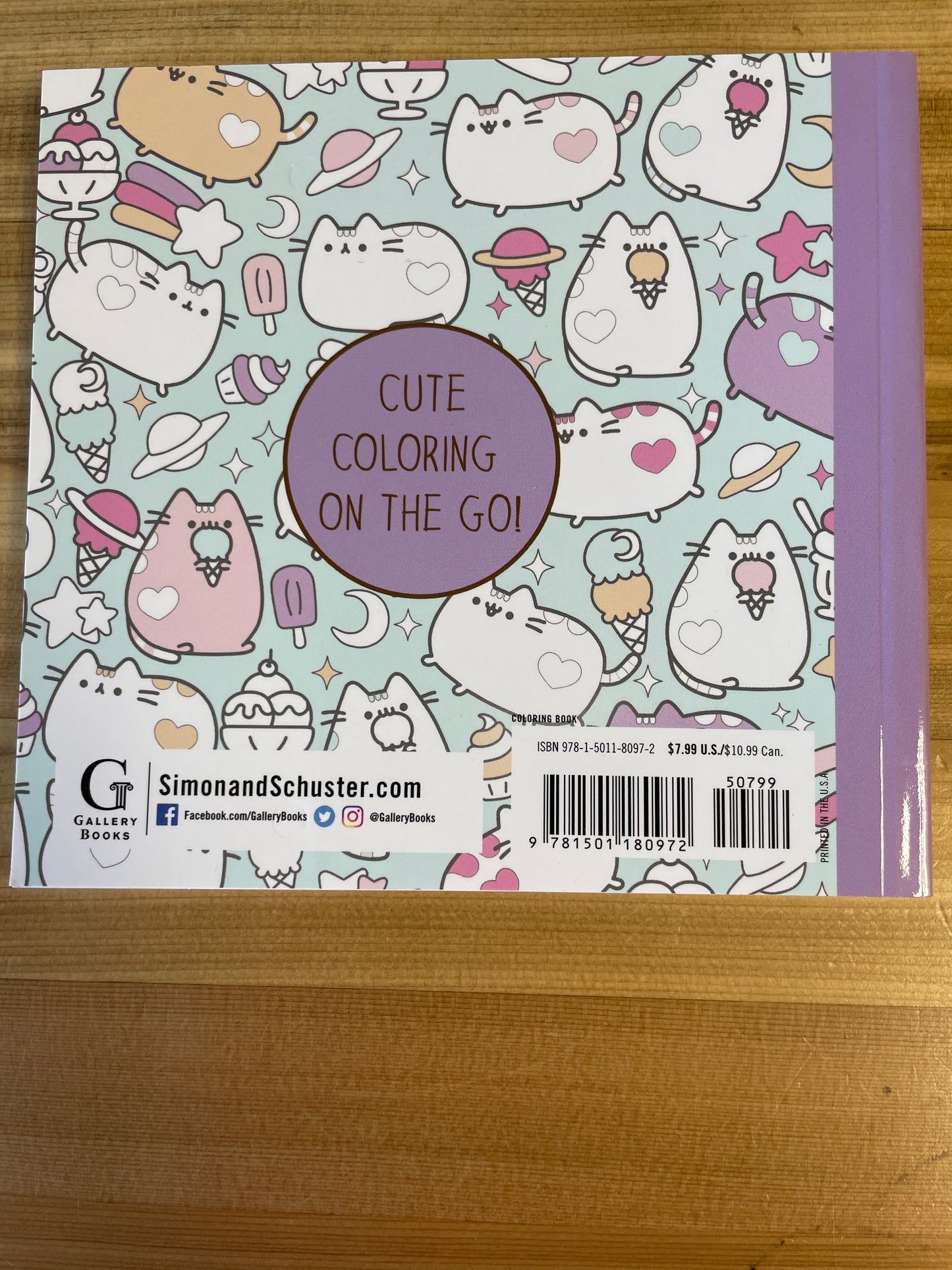 Mini Pusheen Coloring Book