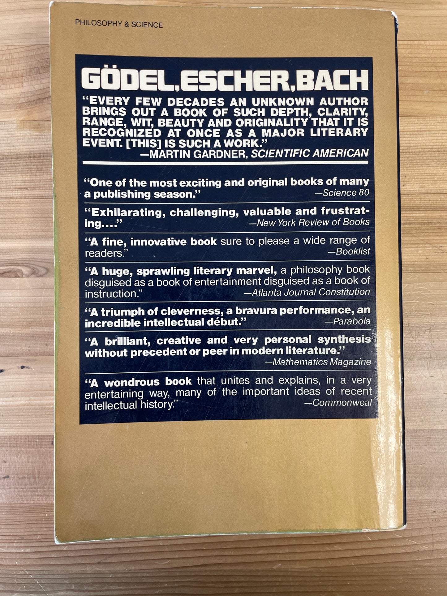 Gödel, Escher, Bach by Douglas R. Hofstadter