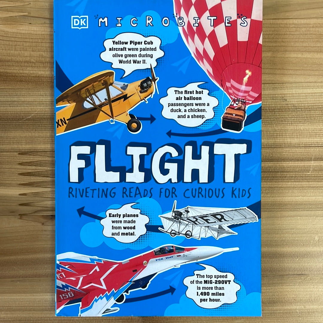 Flight: Riveting Reads for Curious Kids, Microbites by DK