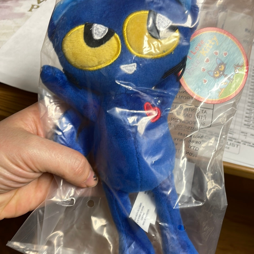 Pete the cat plushie
