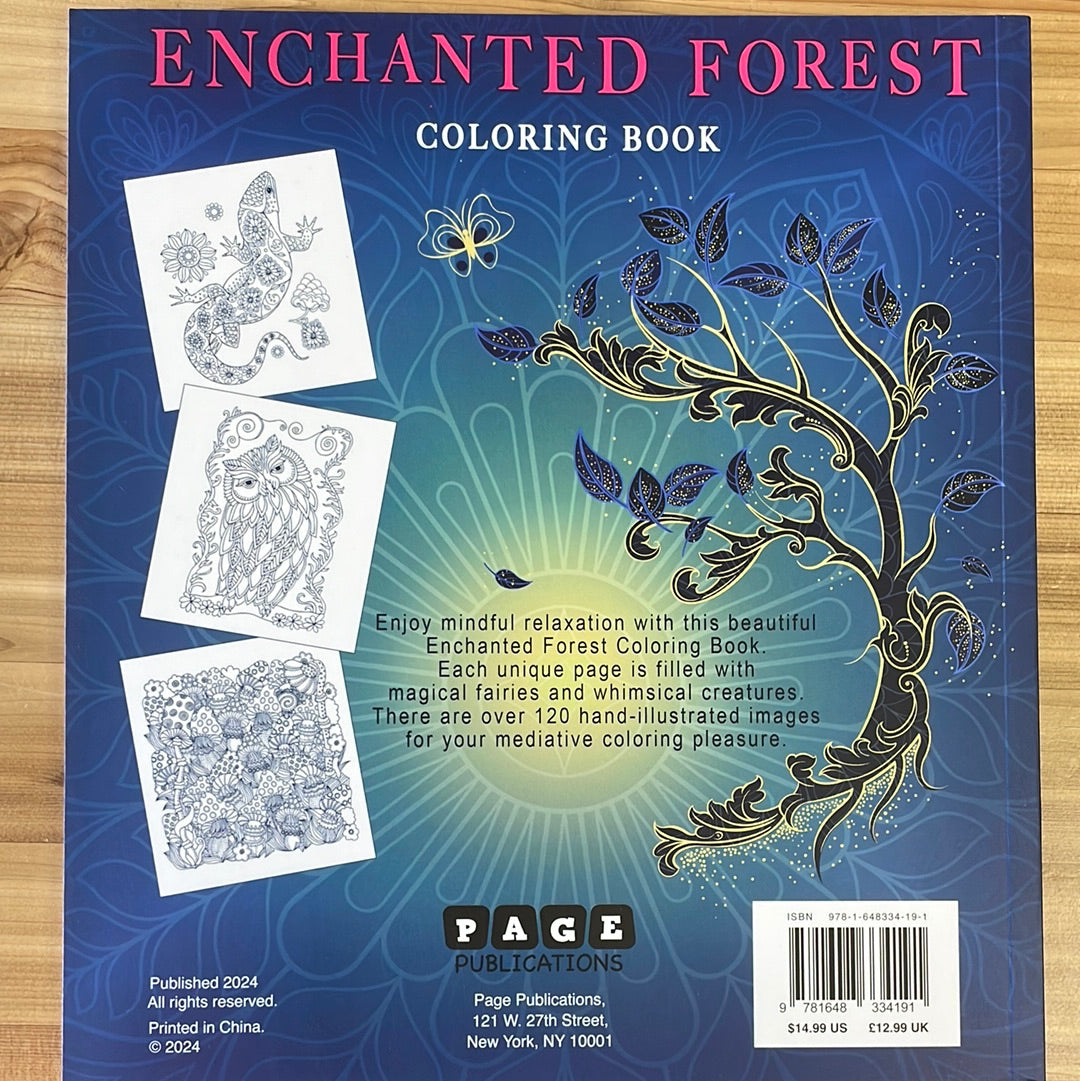 Enchanted Forest coloring book