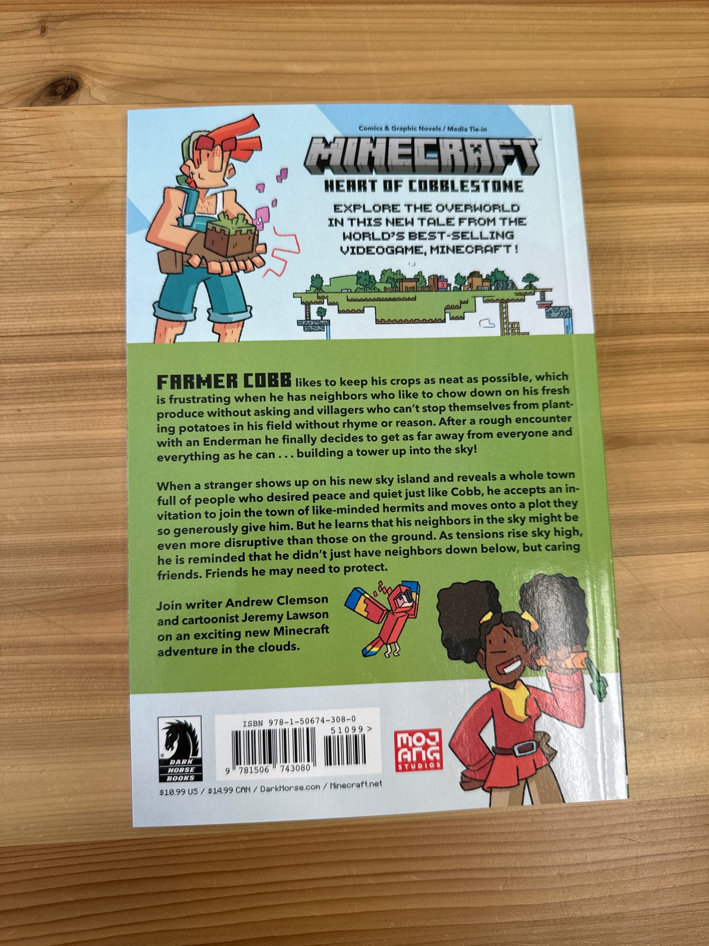 Minecraft: Heart of Cobblestone, Volume 1 (Andrew Clemson, Jeremy Lawson, Taylor Esposito)