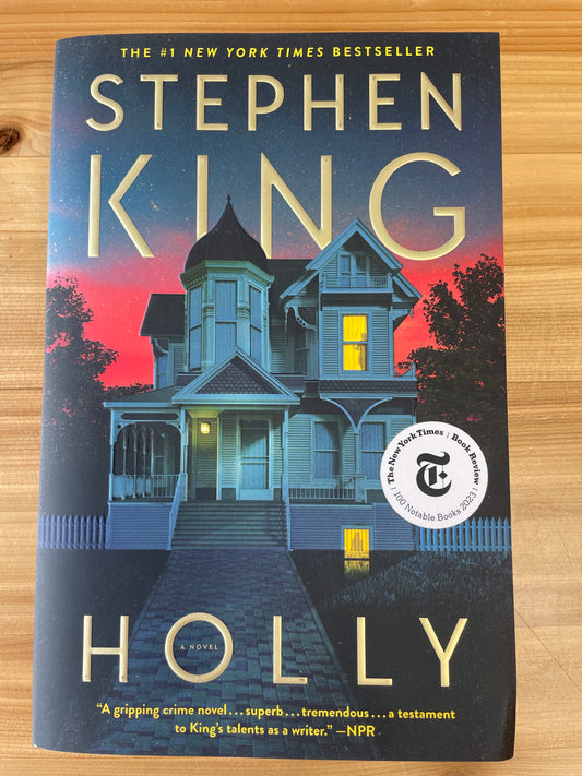 Holly by Stephen King (paperback)