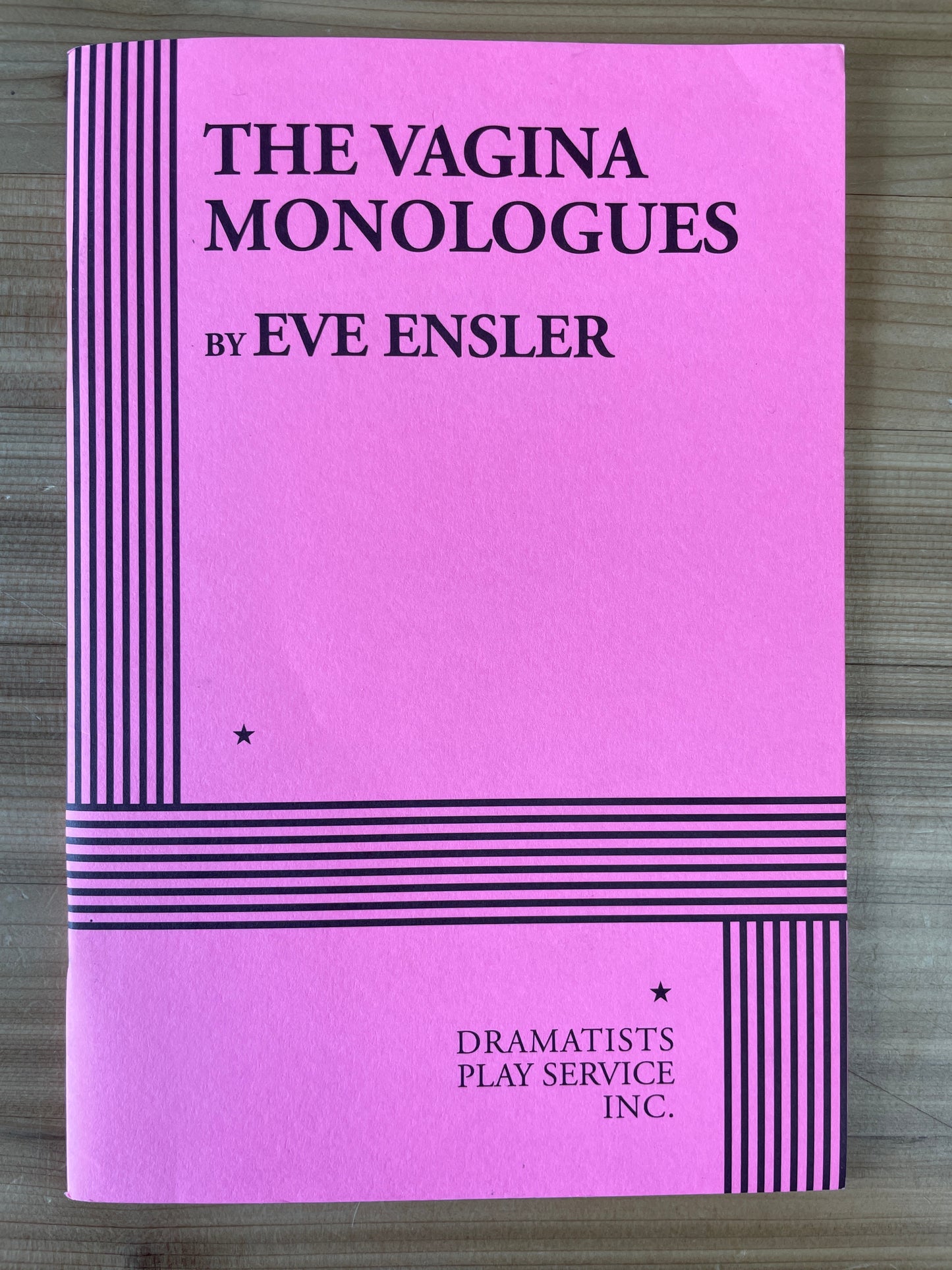 Vagina Monologues, the (script edition) by Eve Ensler