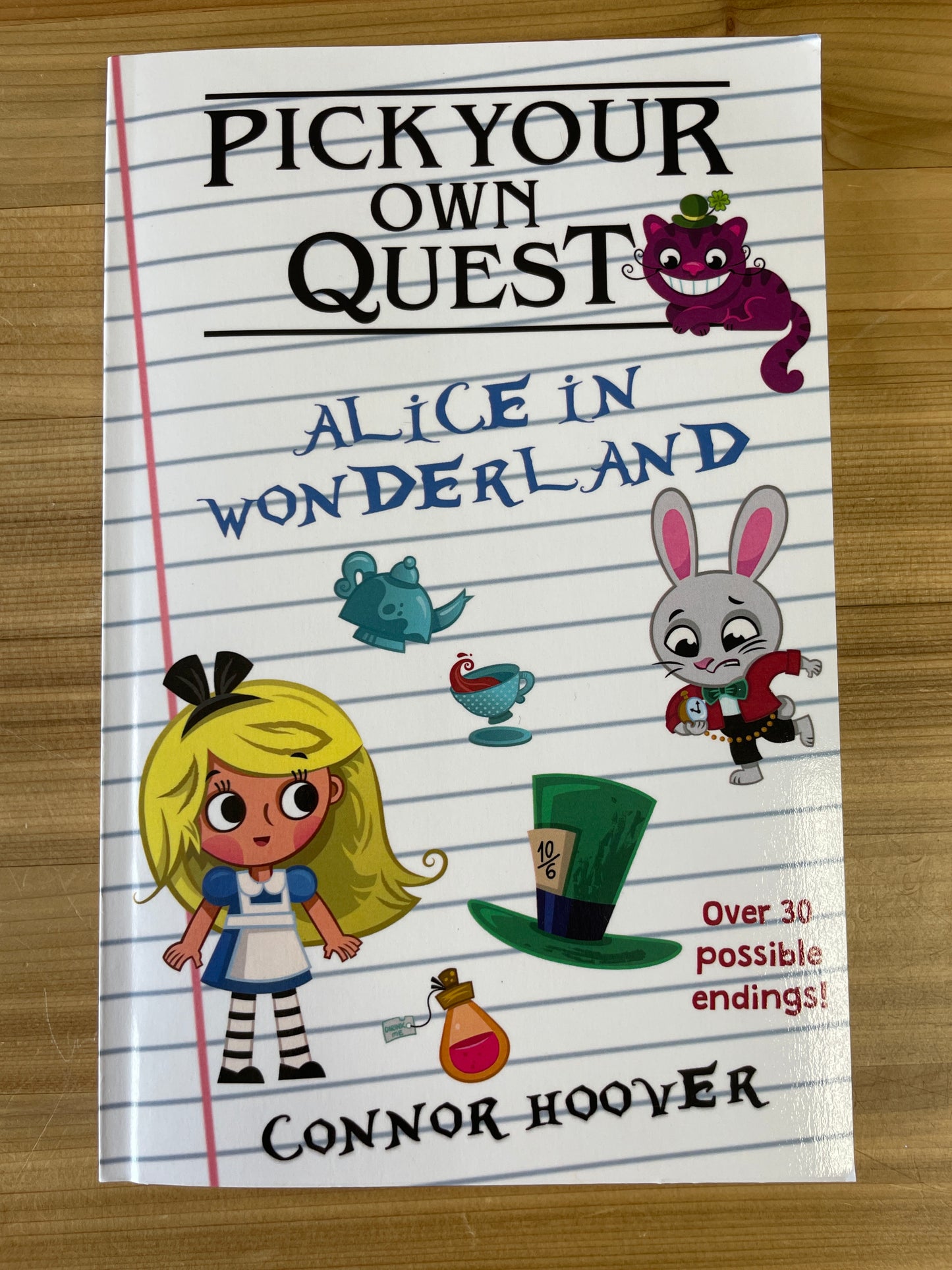 Pick Your Own Quest: Alice in Wonderland, adapted by Connor Hoover