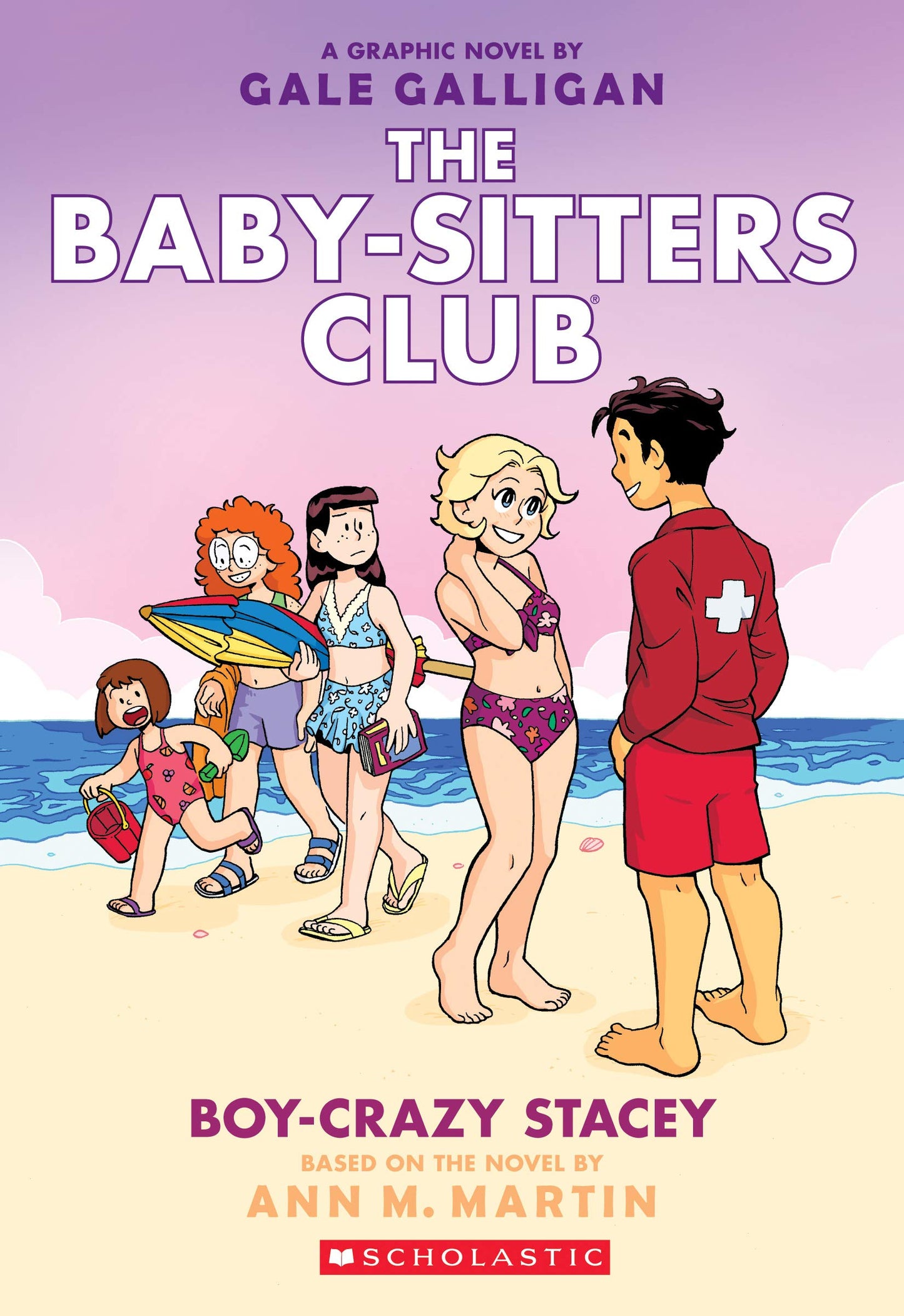 Boy-Crazy Stacey: A Graphic Novel (The Baby-Sitters Club #7) (7) (The Baby-Sitters Club Graphix)